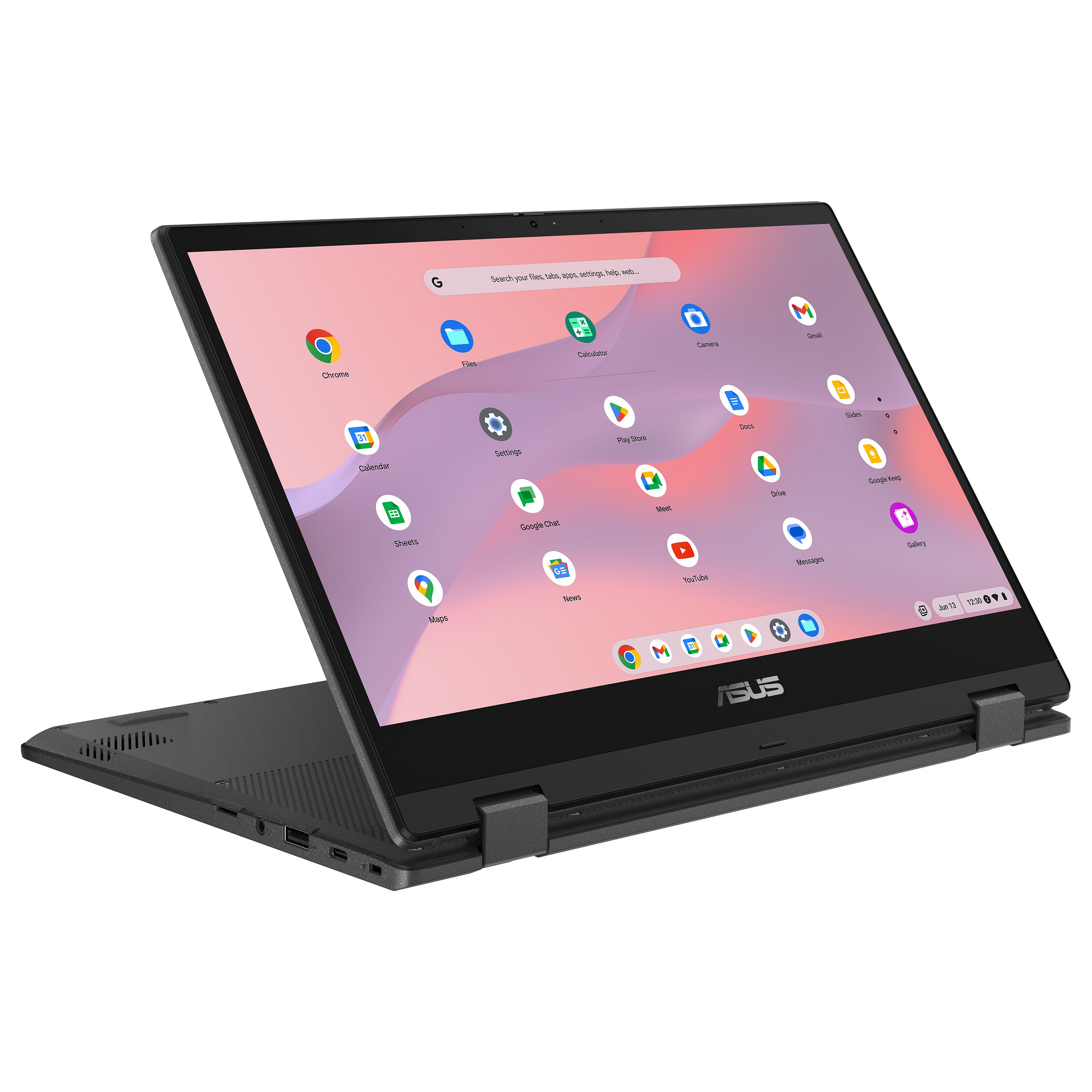 Laptop ASUS Chromebook CM14 Flip CM1402FM2A-EC0015 / MediaTek Kompanio 520 / 8GB LPDDR4x / 128GB / 14" FHD IPS Touch 60Hz / ARM Mali-G52 MC2 - Hiri - 3