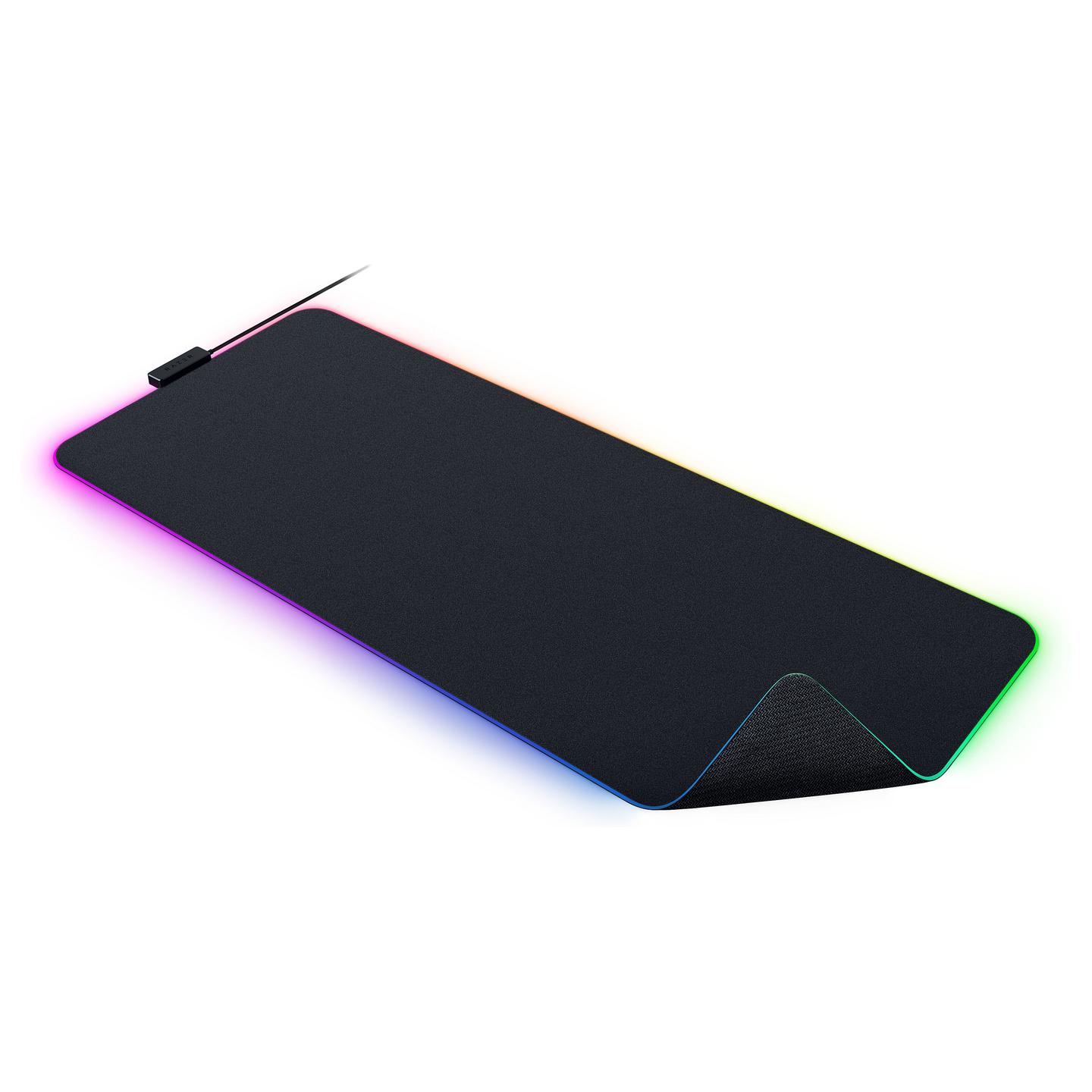 Mauspad Gaming Razer Strider Chroma, Hybrid, 900 x 370 x 4mm, Chroma RGB, 19 Zona, USB - Zezë