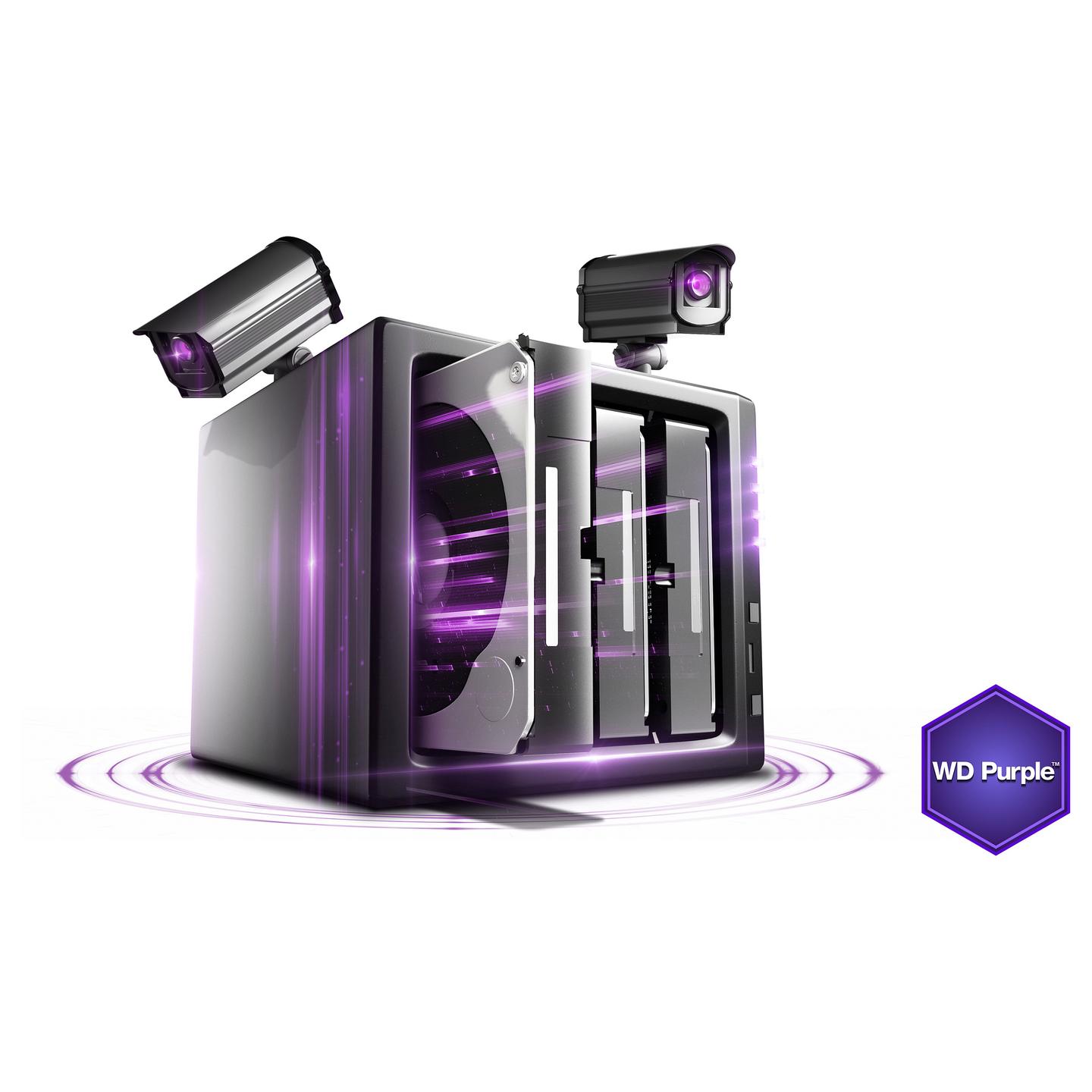 HDD të Brendshme Western Digital WD Purple WD40PURX / 4TB / 3.5" / SATA III / 5400 RPM / 64MB Cache / 24x7 – Vjollcë - 13