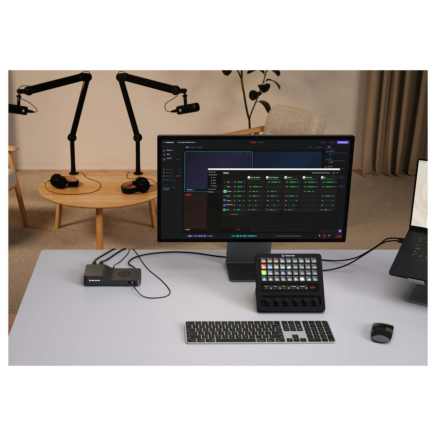 Kontroller Elgato Stream Deck + XL, 36 butona LCD të personalizueshëm, 6 rrotulla kontrolli, ekran me prekje, USB-C - Zezë - 5