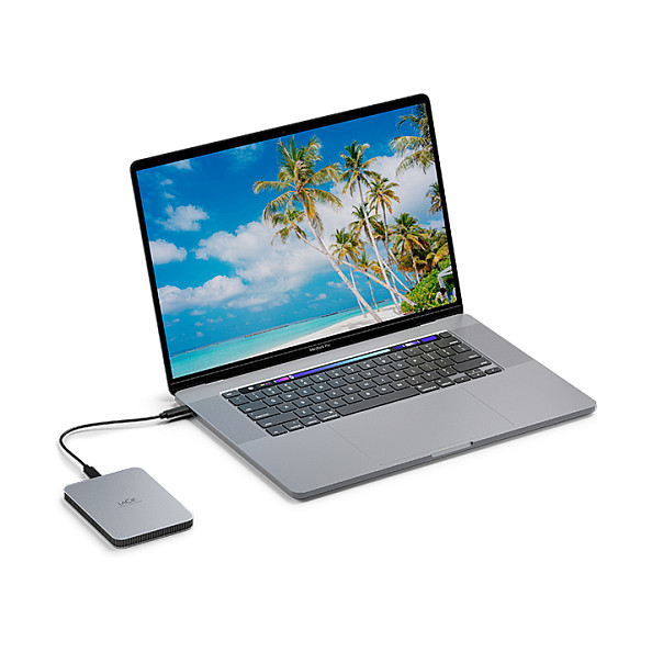 SSD e jashtme LaCie Mobile Drive 2TB 2.5" USB-C - Argjendi - 5