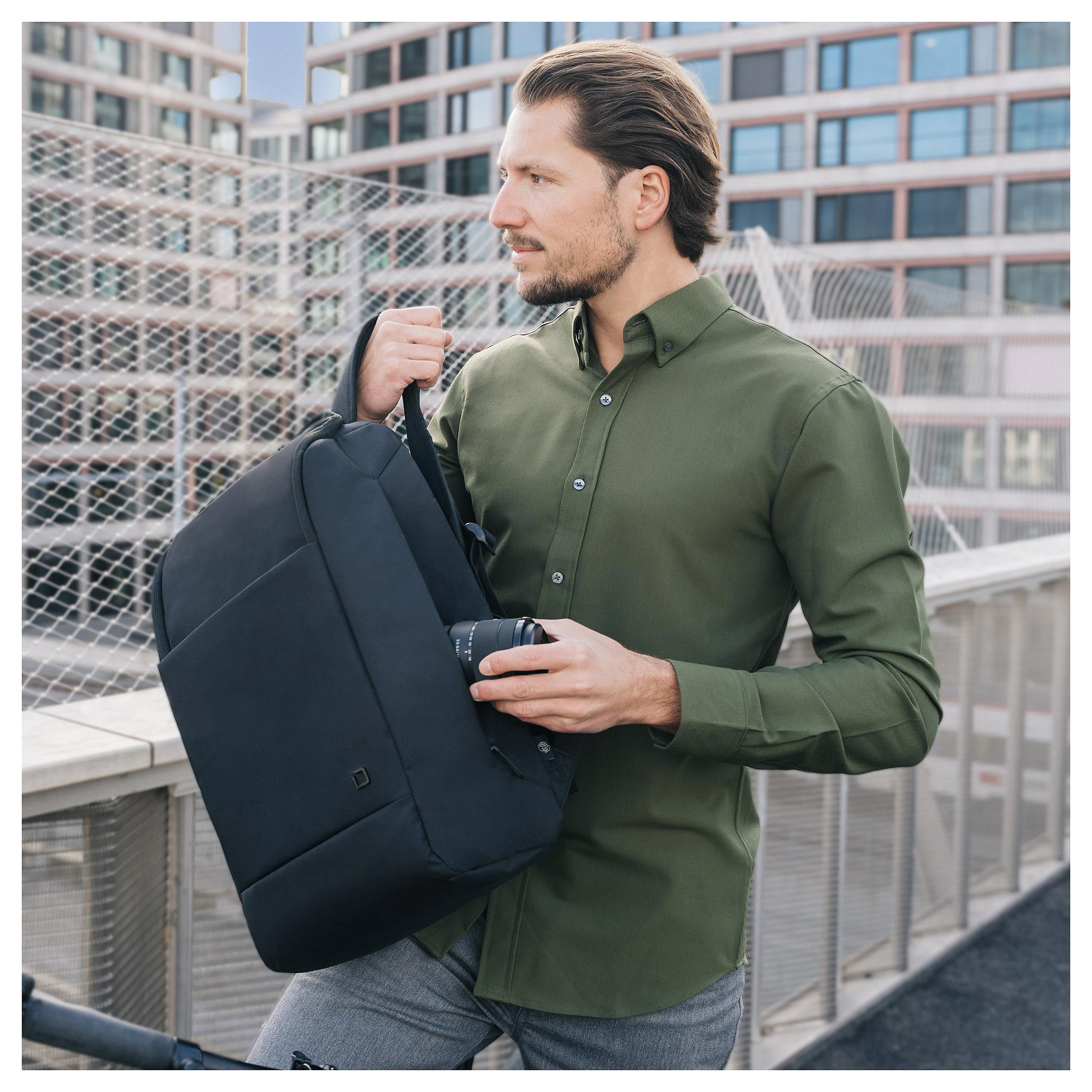 Çantë për Laptop Dicota Eco Backpack MOTION  / 13 - 15.6 inch / e zezë - 5
