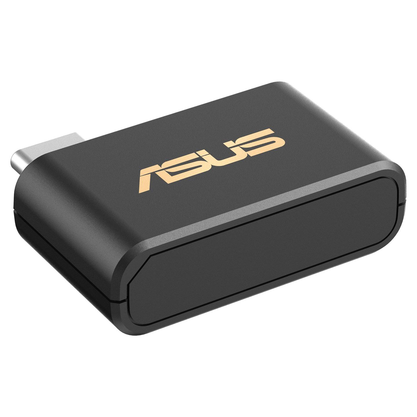 Adapter Rrjeti WLAN USB ASUS USB-BE93 Mini / USB-C 3.0 / Tri-Band 2.4GHz + 5GHz + 6GHz / deri në 6500Mbps / Wi-Fi 7 / 2x Antenë të Brendshme - 4