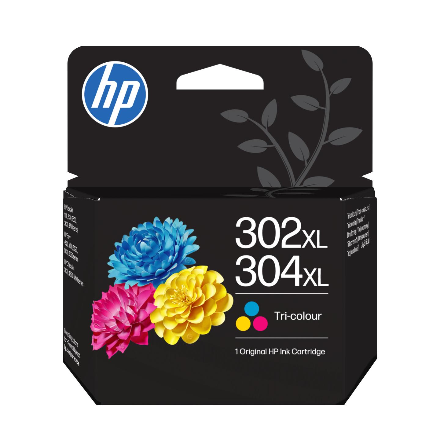 INK HP 302XL / 304XL / B7RT8AE / 7ml / 300 faqe – Shumëngjyrësh - 1
