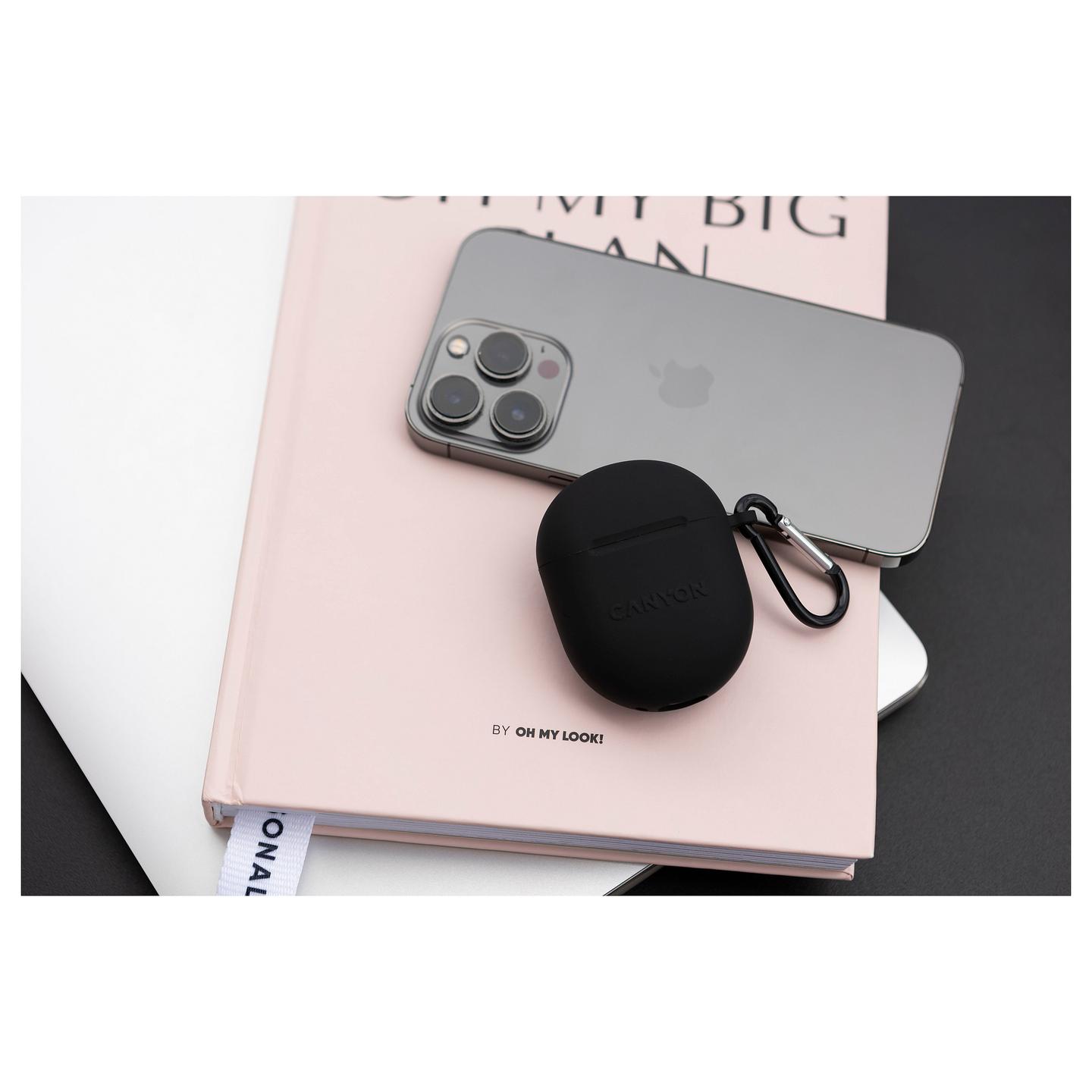 Kufje pa kabllo Canyon CNS-TWS6B / TWS / Bluetooth 5.3 / 13mm / Mikrofon - Zezë - 12