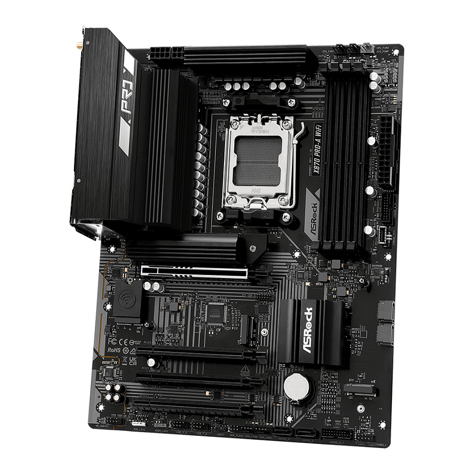 Pllakë Amë AMD AM5 ASRock X870 Pro‑A WiFi / ATX / DDR5 / HDMI - 5