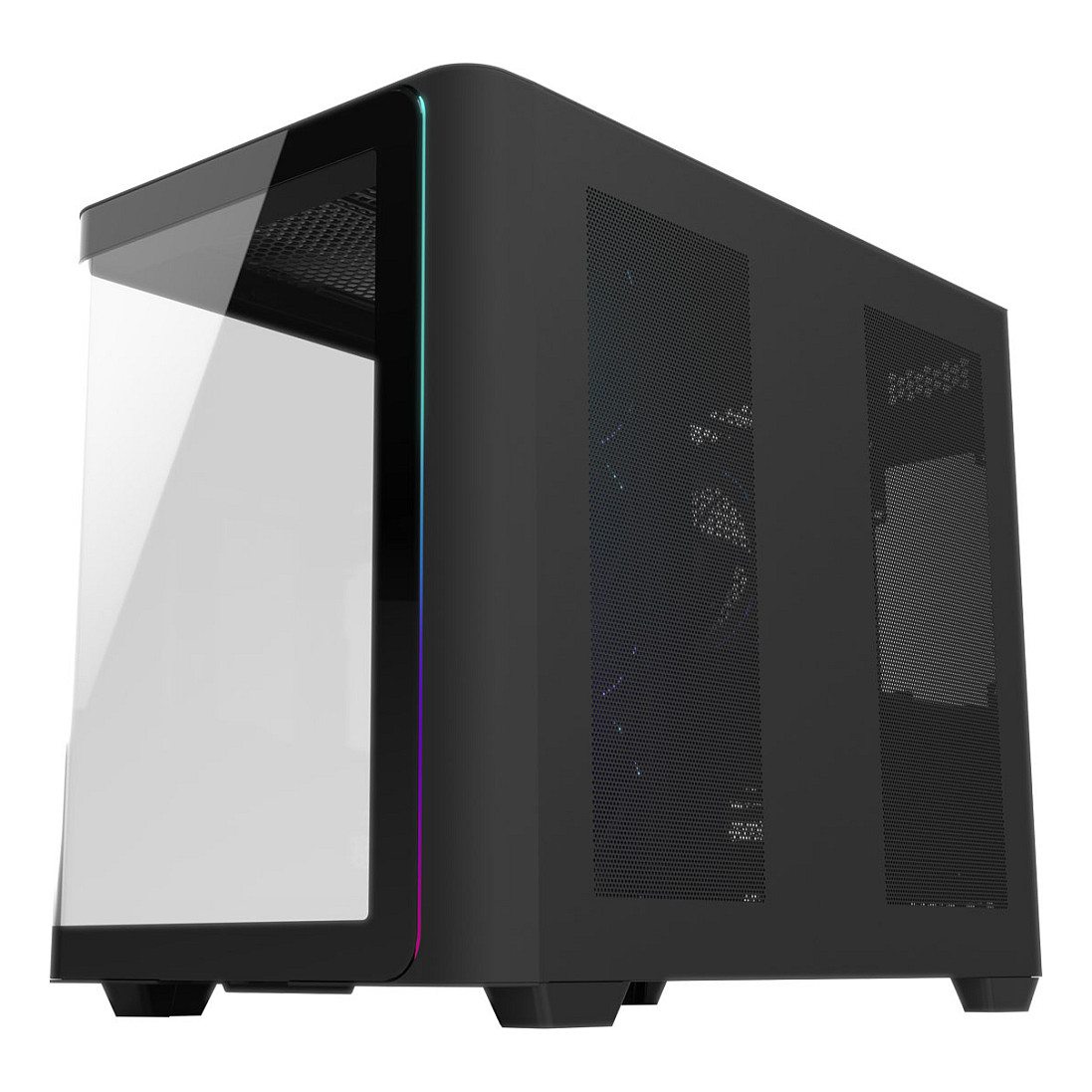 Kasë Midi FSP M580‑BP ARGB – Zezë - 3