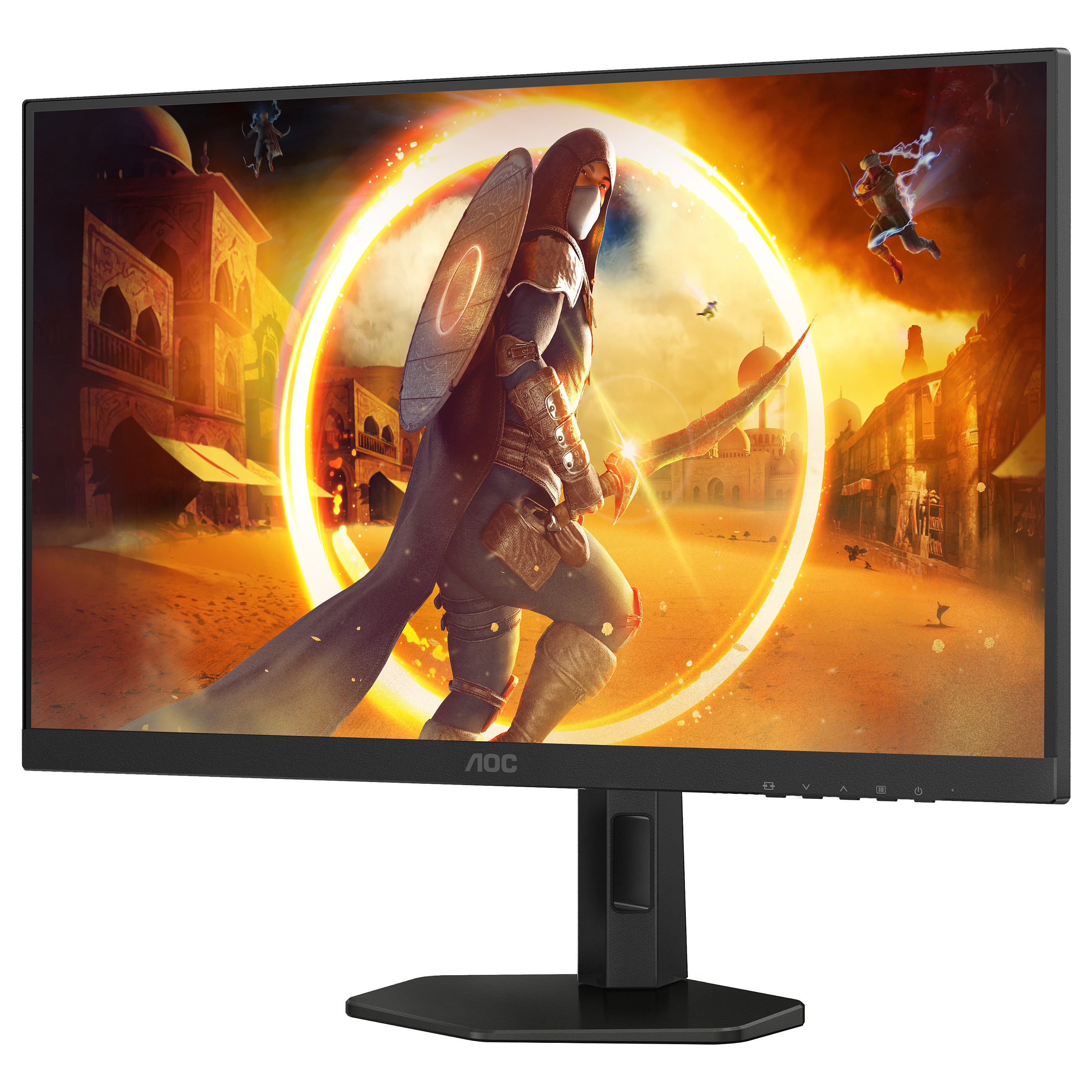 Monitor Gaming AOC G4 Q27G4XF / 27" / Quad HD Fast IPS LED / 180 Hz / 1 ms / HDMI + DisplayPort + Pivot / Zezë - 6