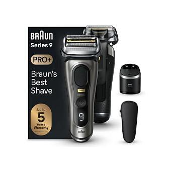 Makinë e rrojës Braun Series 9 Pro+ 9565cc / Wet & Dry / 5 Elemente ProShave / ProTrimmer / 60 Min – Argjend - 1