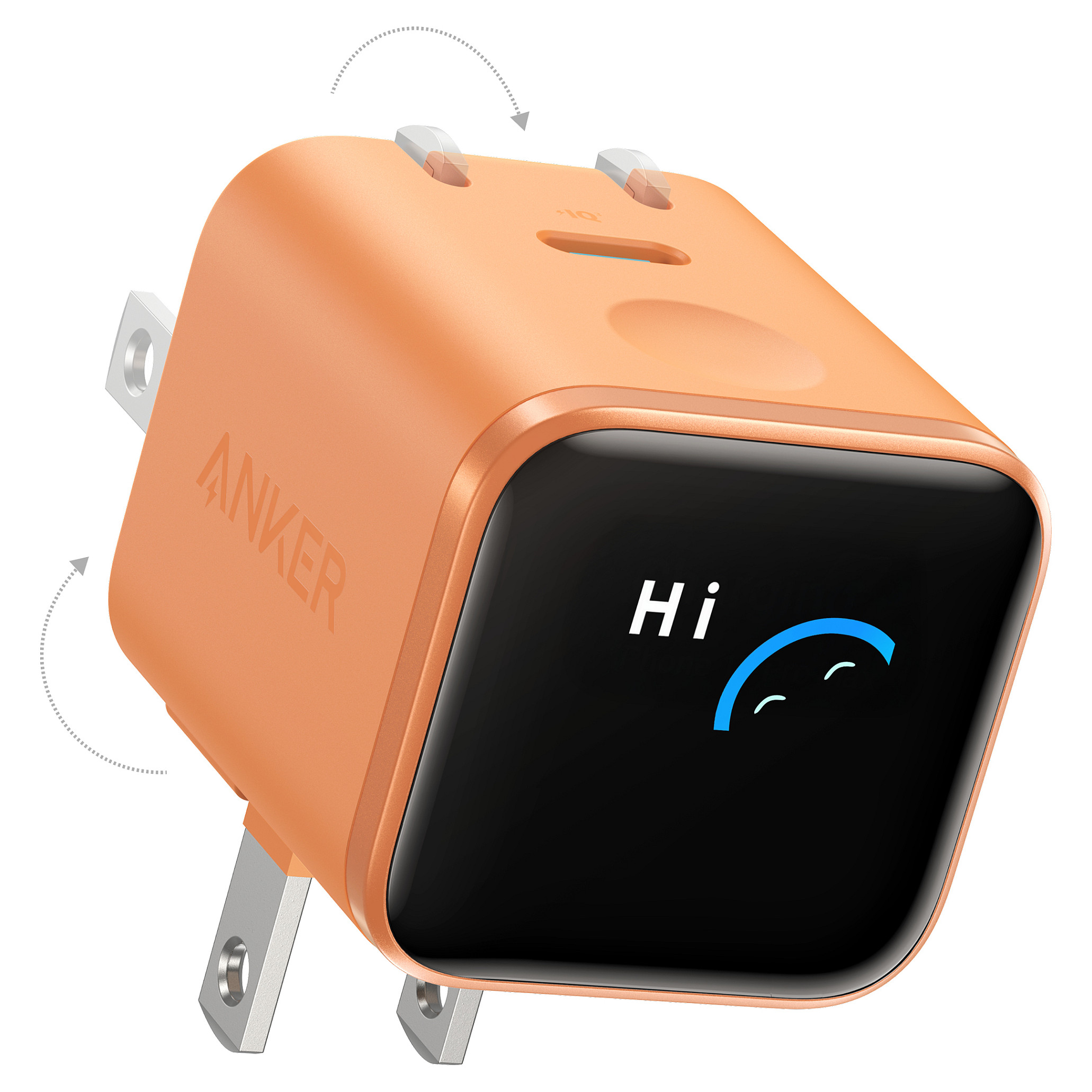 Karikues Anker Nano A121DGO1 / GaN / 45W / USB-C / PD / Fast Charging - Portokalli