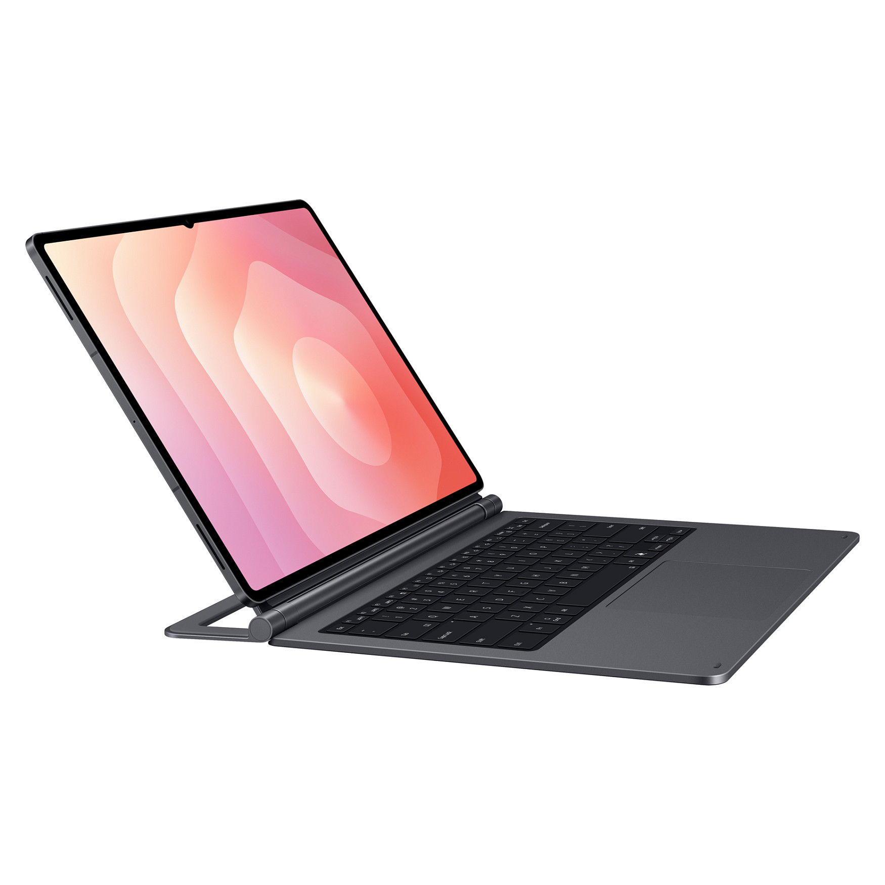 Tastier për SAMSUNG Pro Keyboard Galaxy Tab S11 Ultra POGO-Pin / QWERTZ - Gri - 4