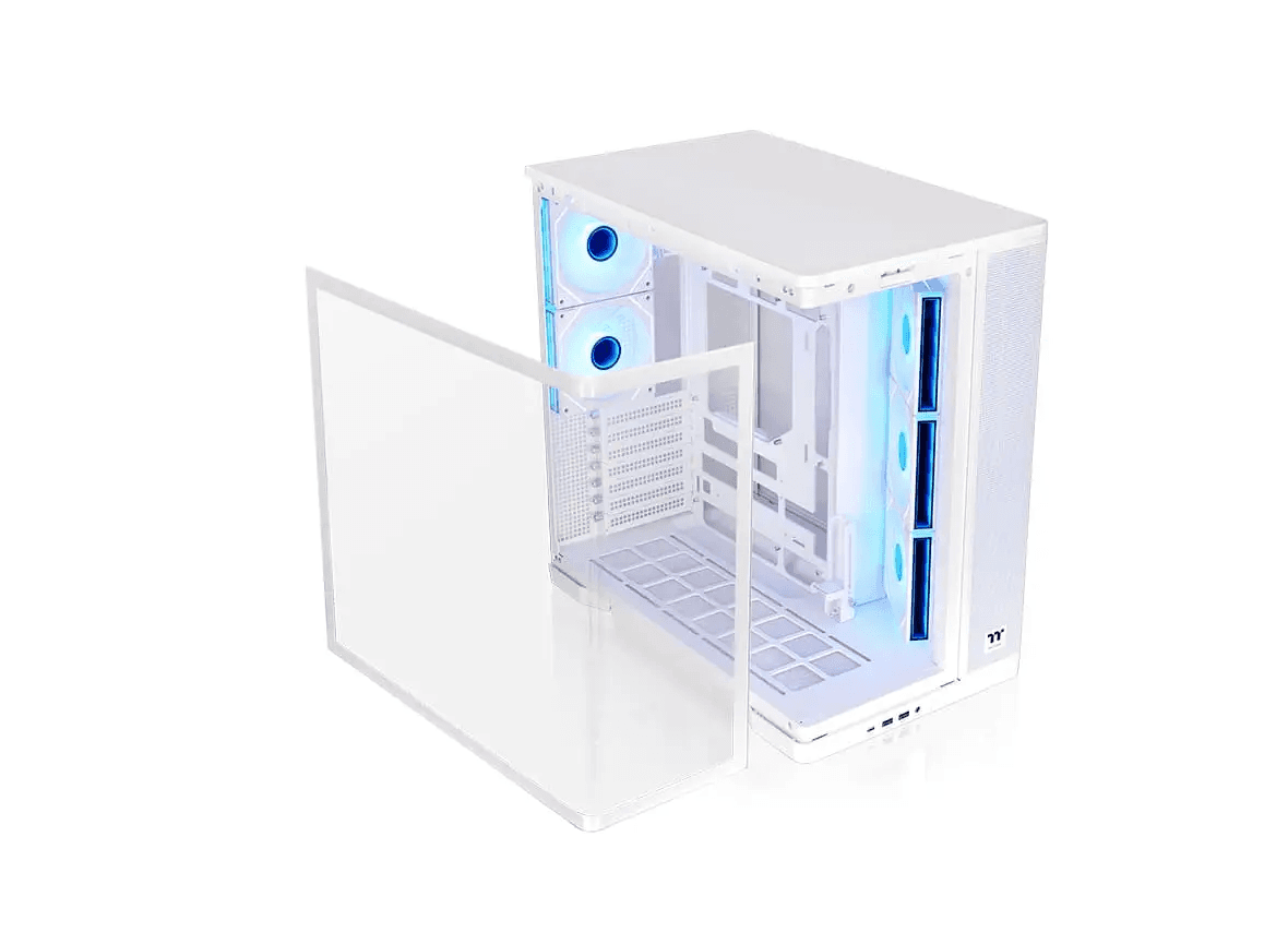 Kasë Thermaltake Arcus 380 TG ARGB Snow, Midi Tower, ATX, xham i temperuar i lakuar, 5x 120 mm ARGB - Bardhë - 5