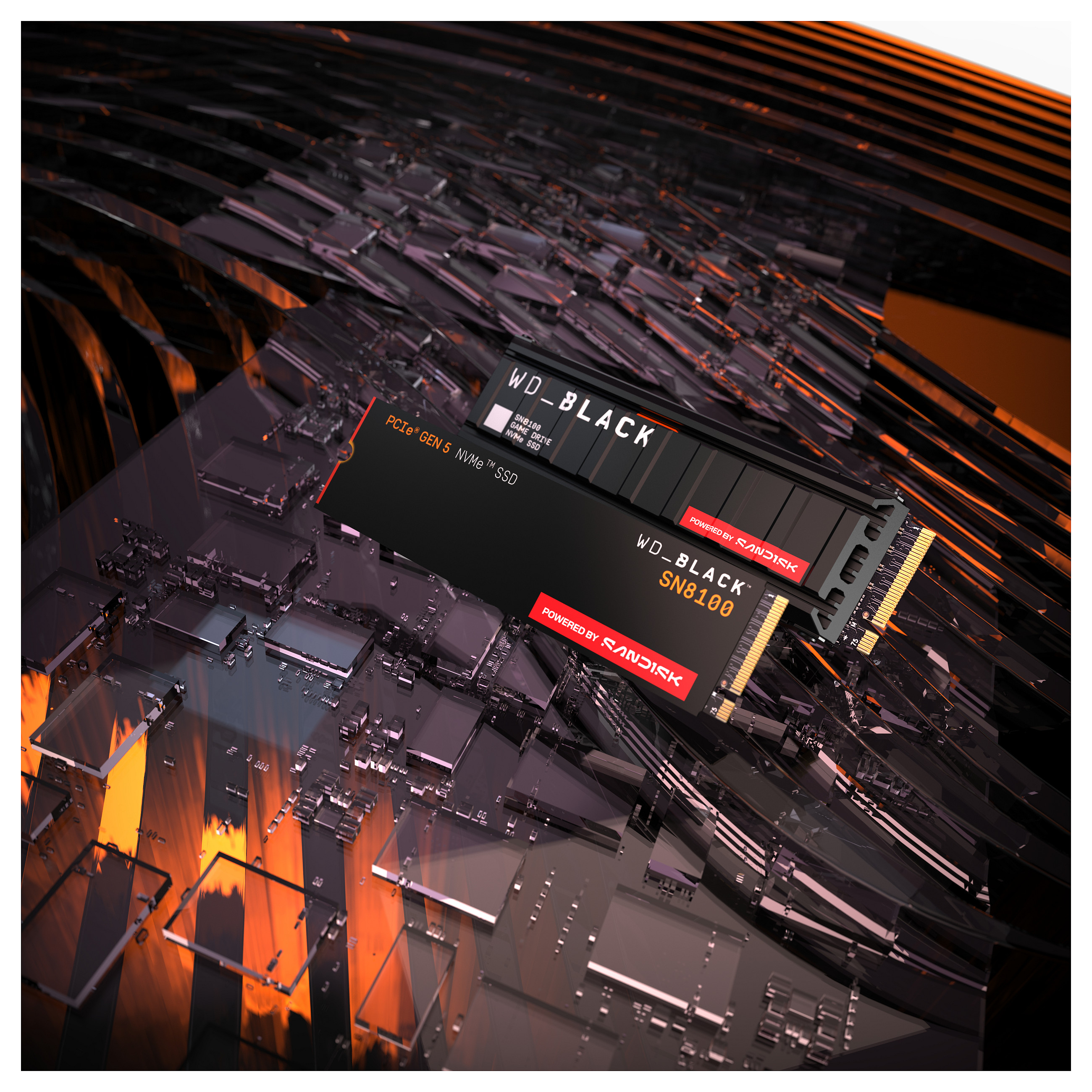 SSD të Brendshme WD Black SN8100 NVMe / M.2 2280 / 8TB - 4