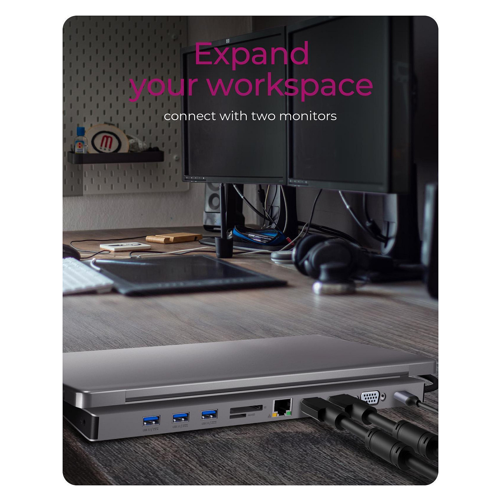 Docking Station ICY BOX IB-DK2106a-CPD USB-C 11in1 PD 100W - 7
