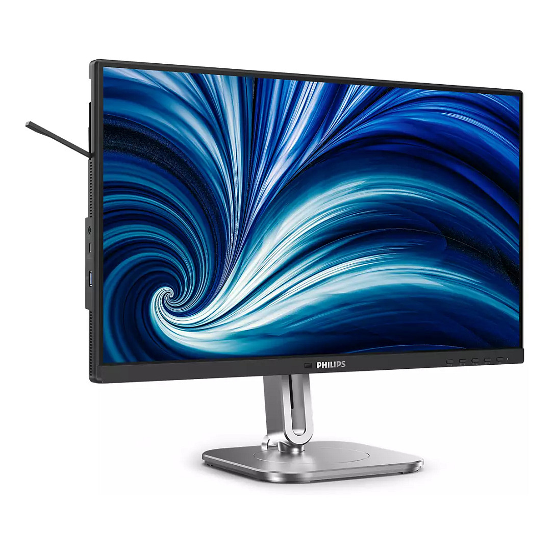 Monitor PHILIPS 24B2N4200/00 / 23.8"/ Full HD IPS / LCD / 120Hz / 4ms / USB-B + USB-A + USB-C + VGA + HDMI + DisplayPort - Gri/Argjend - 9
