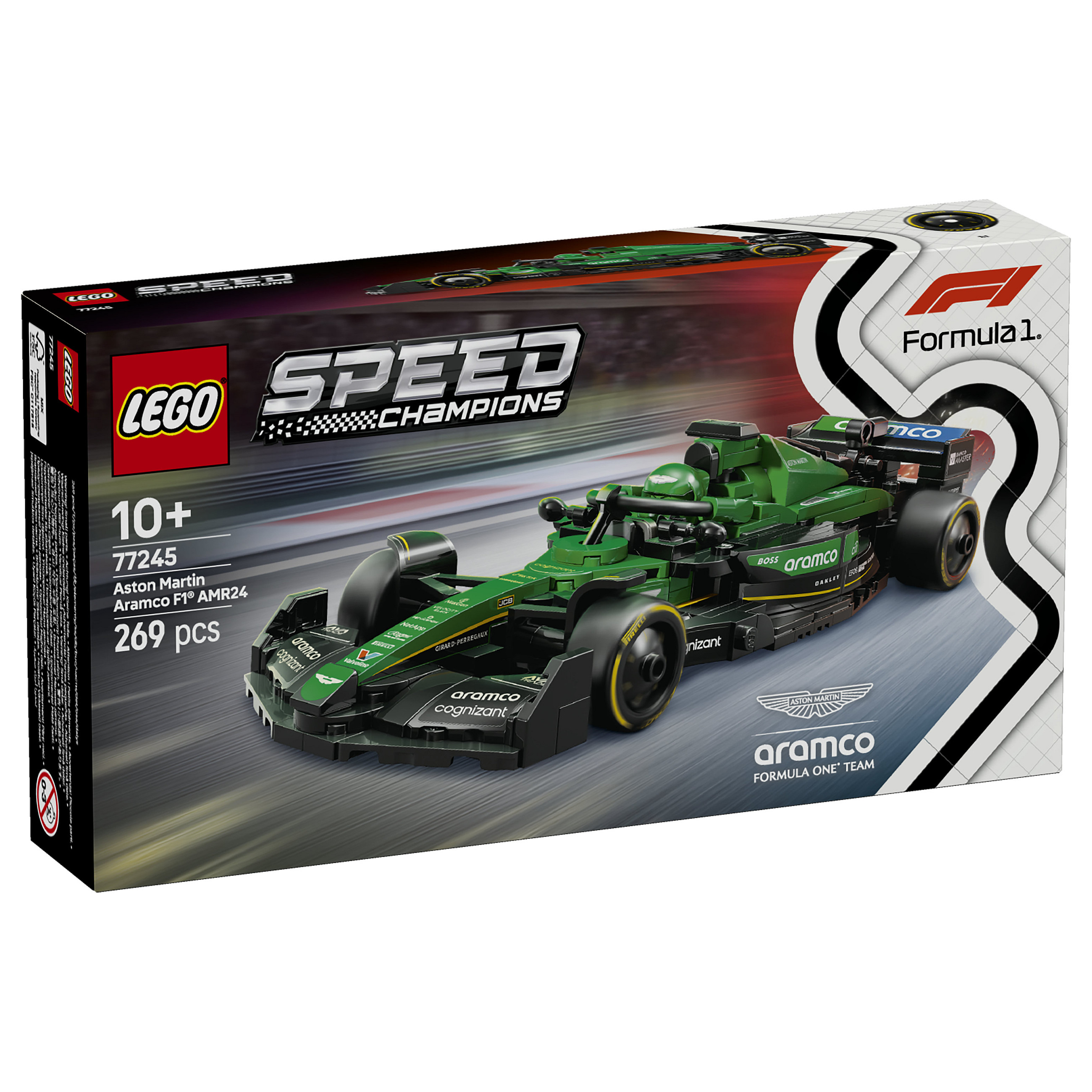 LEGO Speed Champions Aston Martin Aramco F1 AMR24 Rennauto 77245 - 13