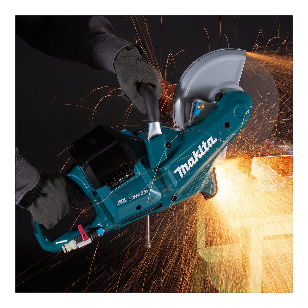 Prerëse me Bateri Makita DCE090ZX1, 36V, 6600rpm, Disk 230mm, Prerje 88mm - Blu/Zezë - 13
