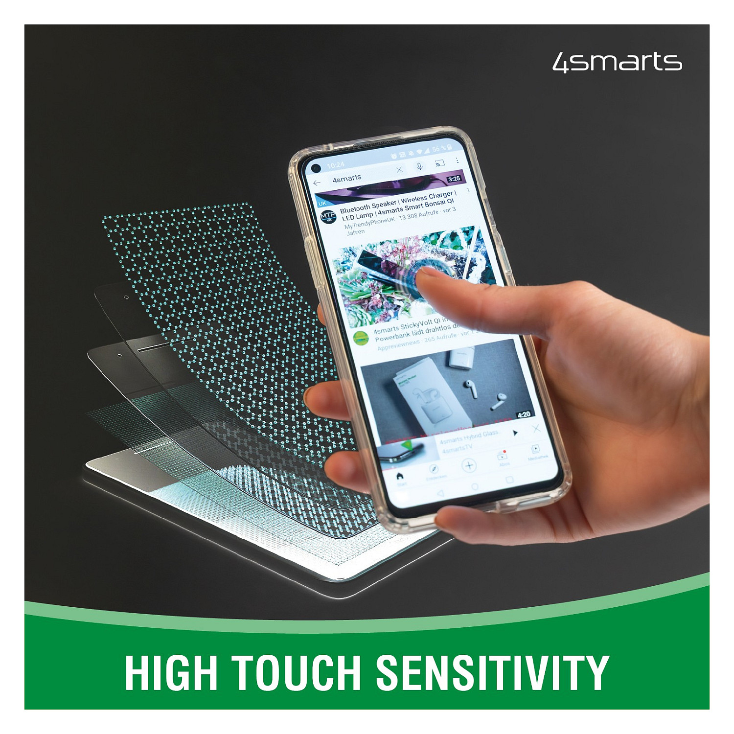 Mbrojtëse për ekran 4smarts Second Glass X-Pro / iPhone SE 2020 / iPhone SE 2022 / iPhone 8 / iPhone 7 / 9H - Transparente - 7