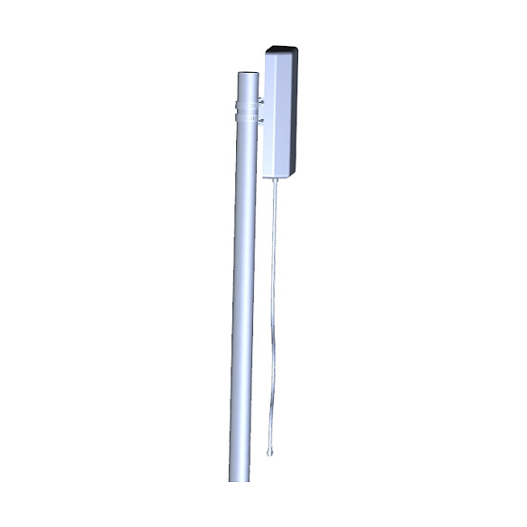 HUB ALLNET GSM-Antenne 4dbi MIMO Flat Patch LTE Antenne 2x7m Kabel ALL19103 - 3
