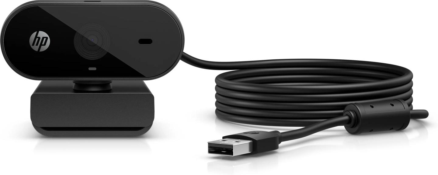 Webcam HP 320 / Full HD / 5 MP / 66° / USB-A / 1 Mikrofon - Zezë - 1