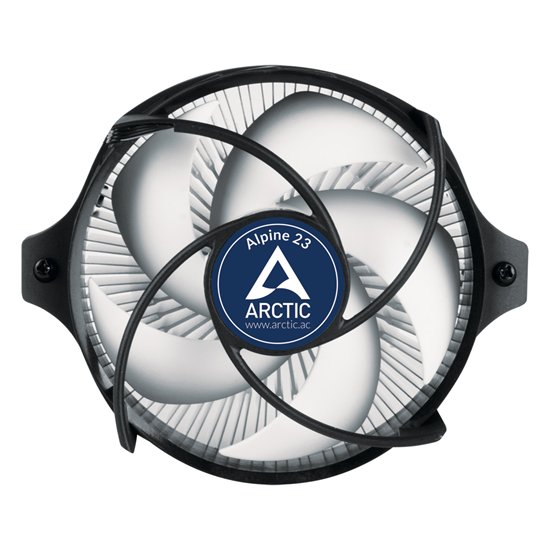 Ftohës për Procesor Arctic Alpine 23 / AMD AM5 AM4 / 90mm Fan / 100-2000 RPM - Zezë