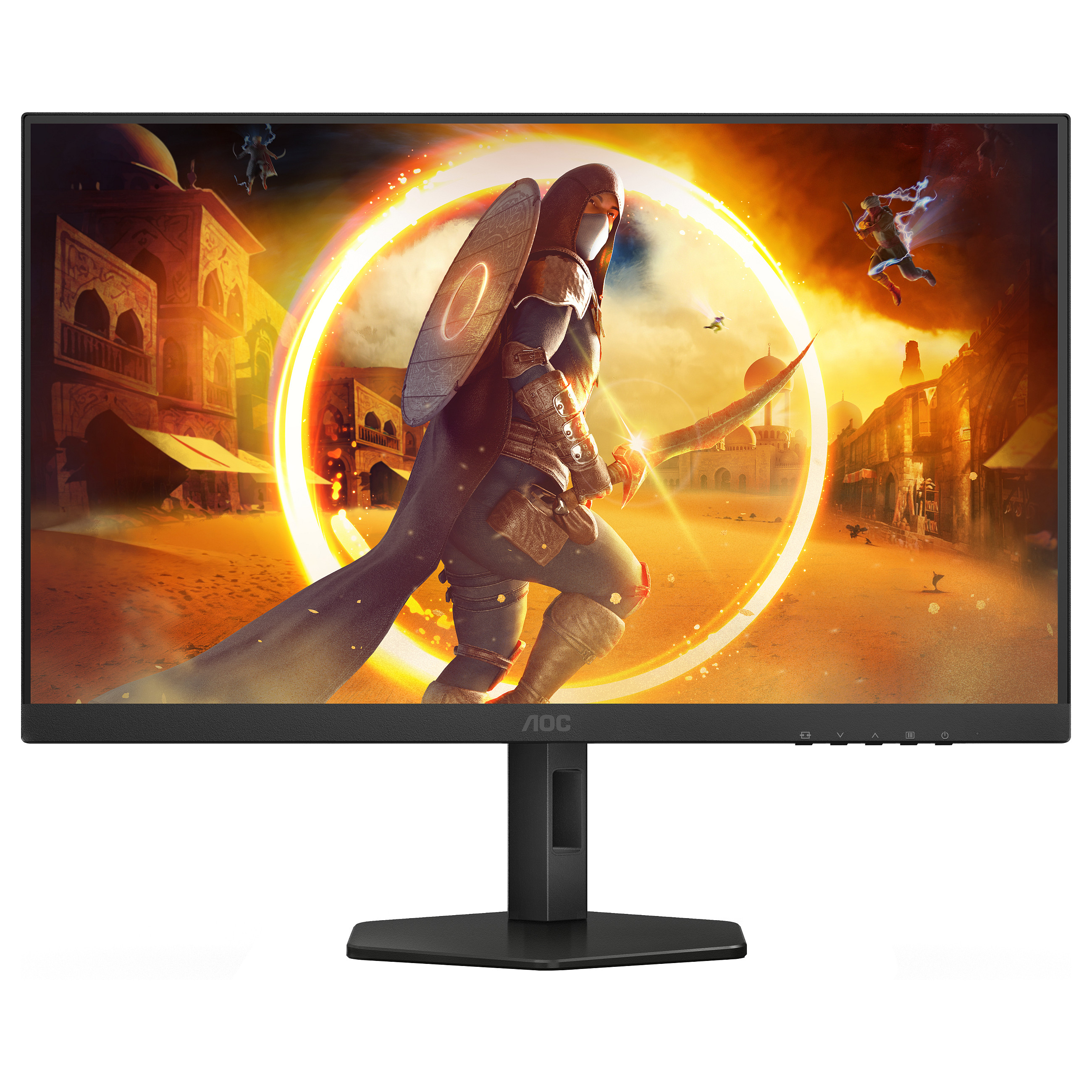 Monitor Gaming AOC G4 Q27G4XF / 27" / Quad HD Fast IPS LED / 180 Hz / 1 ms / HDMI + DisplayPort + Pivot / Zezë - 5