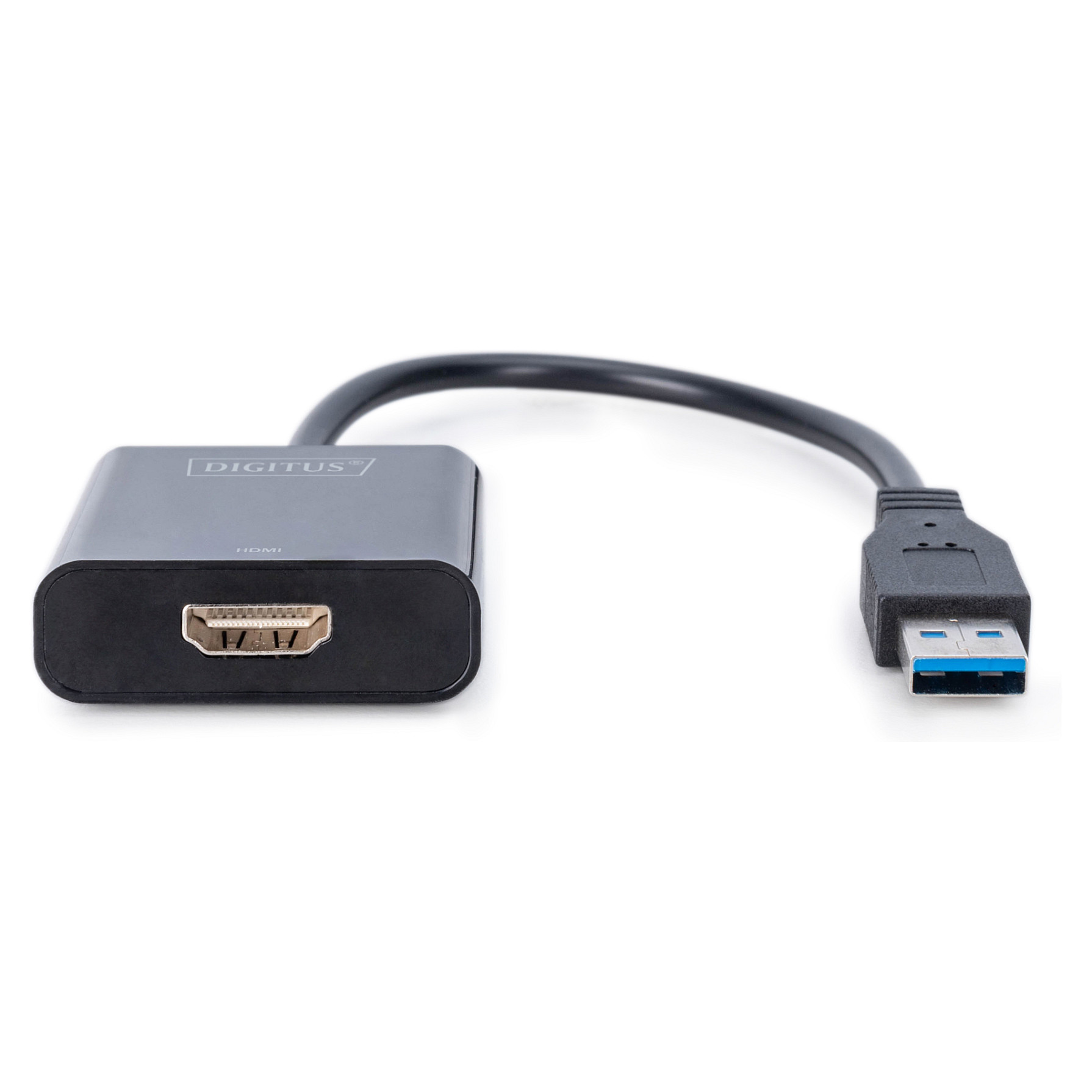 Adapter USB DIGITUS 3.0 në HDMI / deri në 1080p/1920×1080 - Zezë - 4