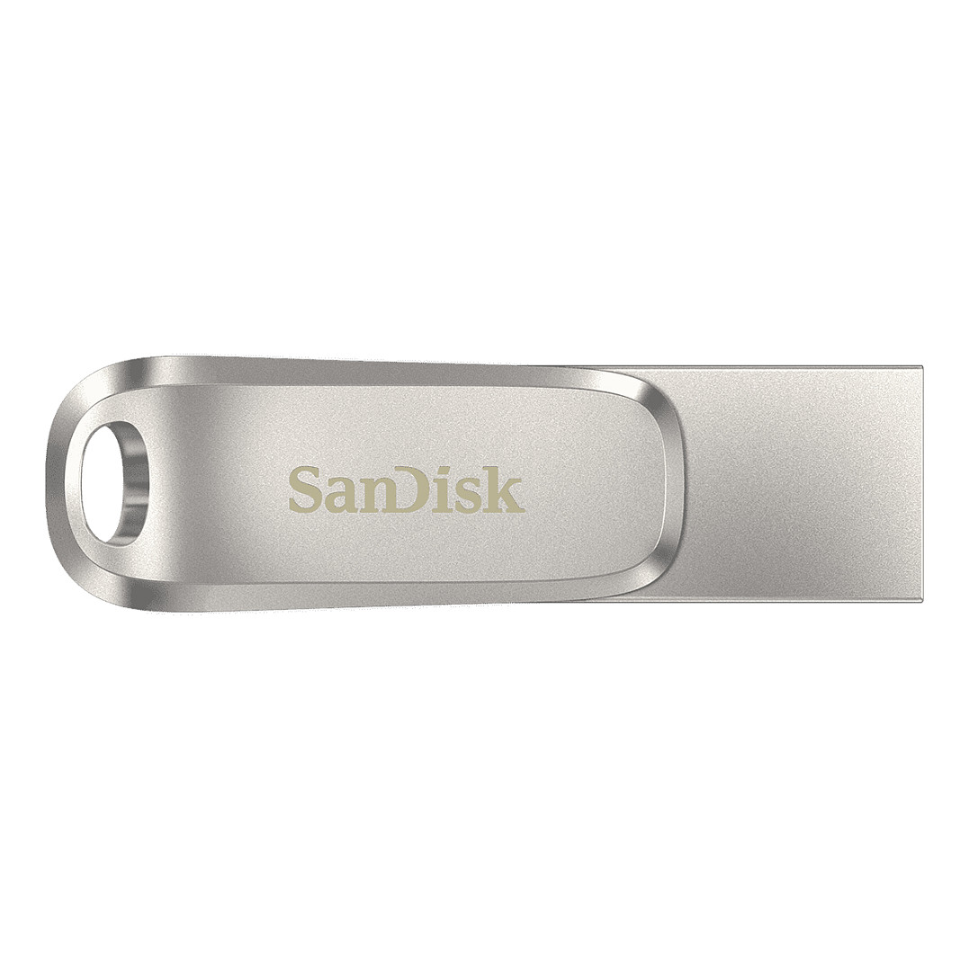 USB STICK 128GB USB 3.1 SanDisk Ultra Dual Drive Luxe Type-C silver - 4