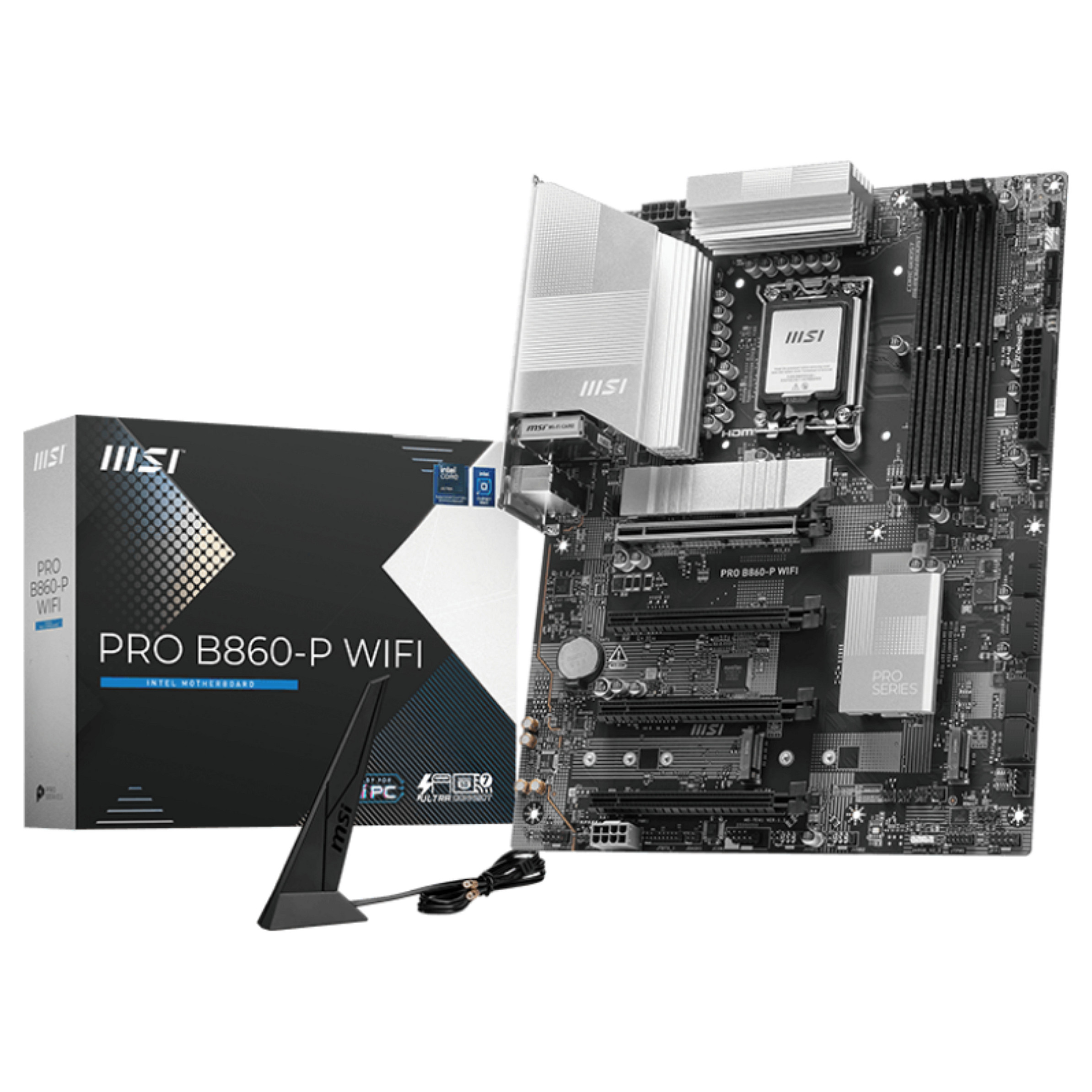 Pllakë amë Intel LGA1851 MSI PRO B860-P WIFI - 1
