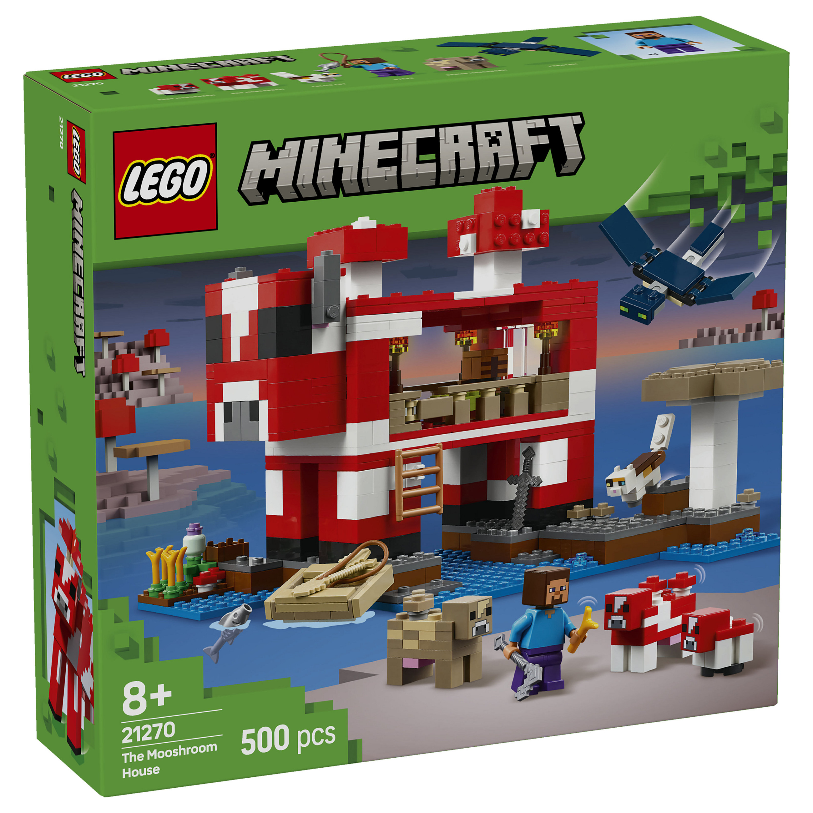 LEGO 21270 Minecraft The Mooshroom House - 24
