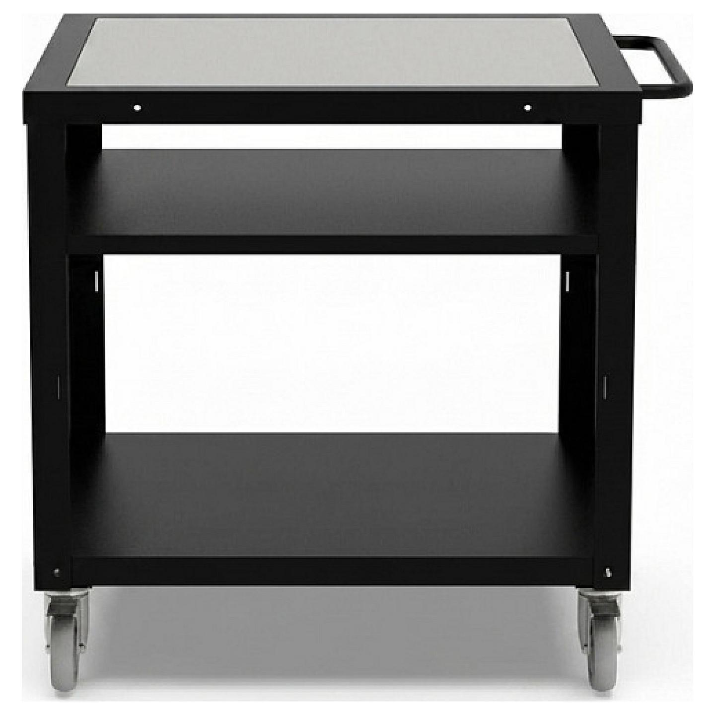 Stacion Kuzhine për Ambient të Jashtëm Alfa Forni Cooking Station 80, 80x80cm, Çelik Inoks 304 - Argjend/Zezë