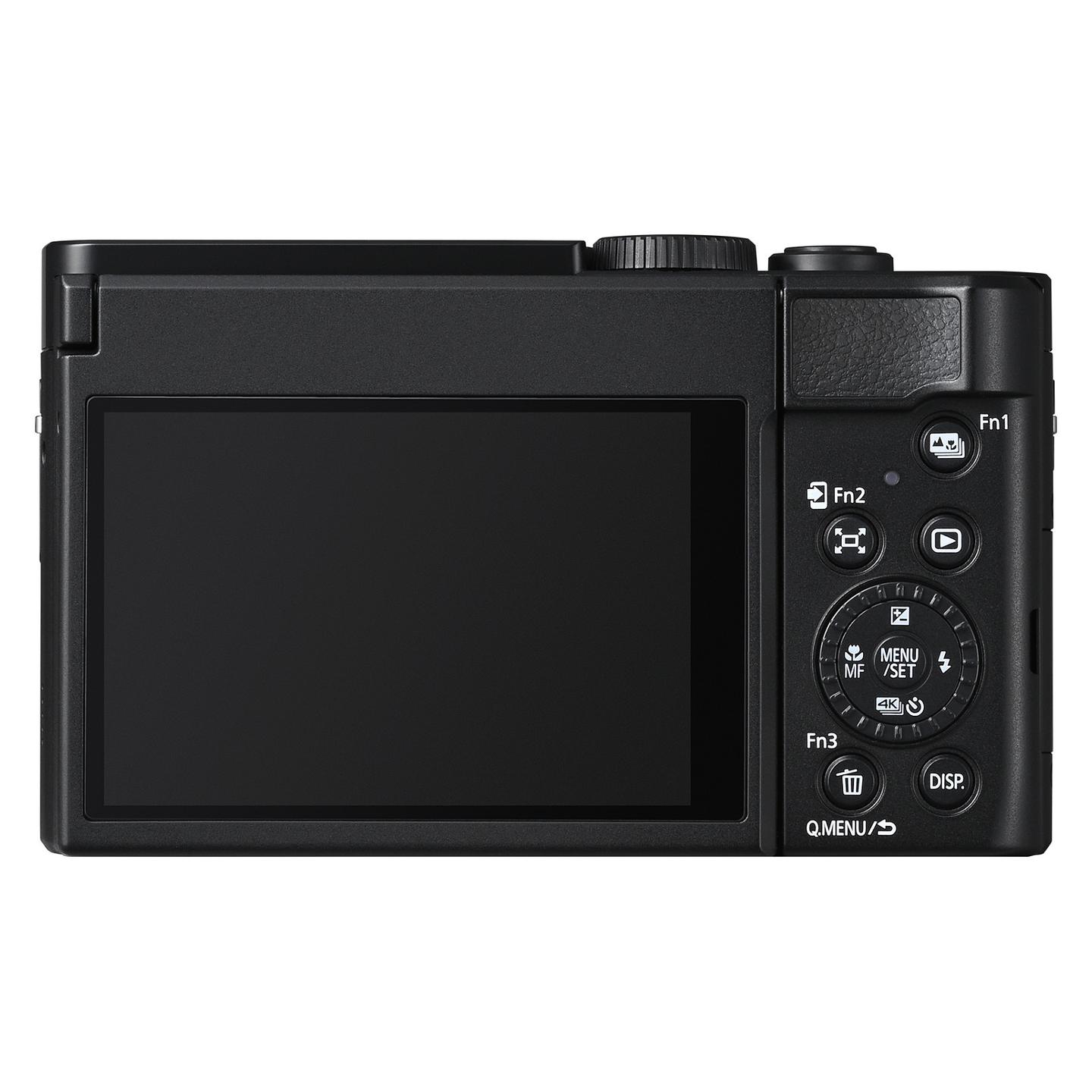 Kamerë digjitale Panasonic Lumix TZ99 / 20.3MP / 30x Optical Zoom / 4K30p / 3" Touchscreen / Wi-Fi / Bluetooth - Zezë