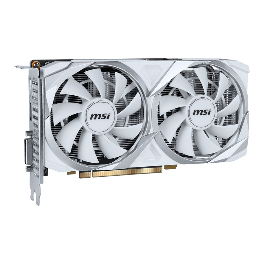 Kartë Grafike NVIDIA MSI GeForce RTX 3050 VENTUS 2X XS WHITE OC / 8GB GDDR6 / Dual Fan - Bardhë - 3