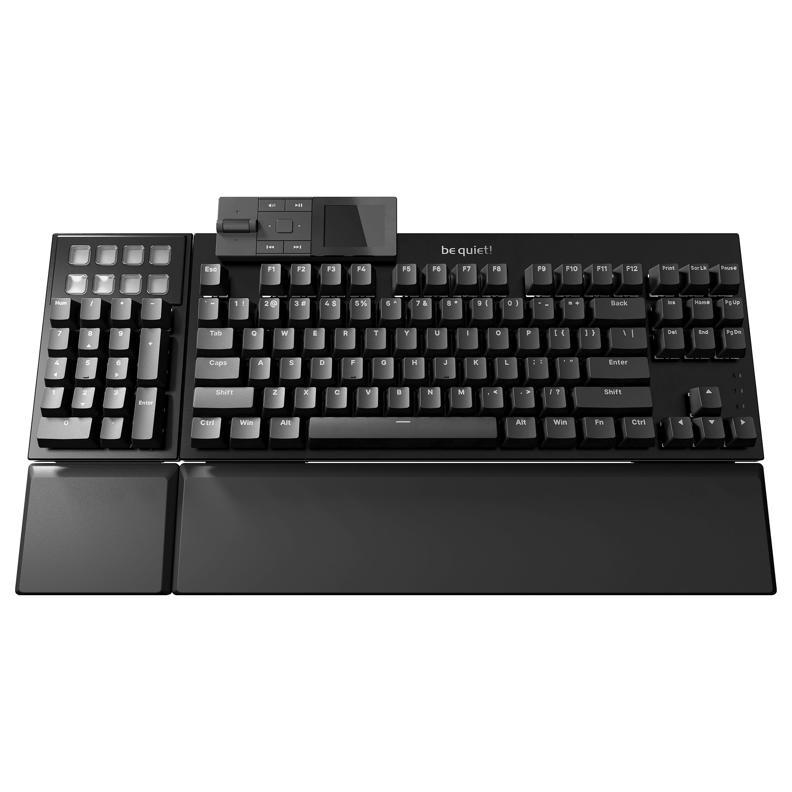Tastierë Gaming be quiet! Dark Mount Silent Linear USB / Wired / AZERTY / French Language – Zezë - 5