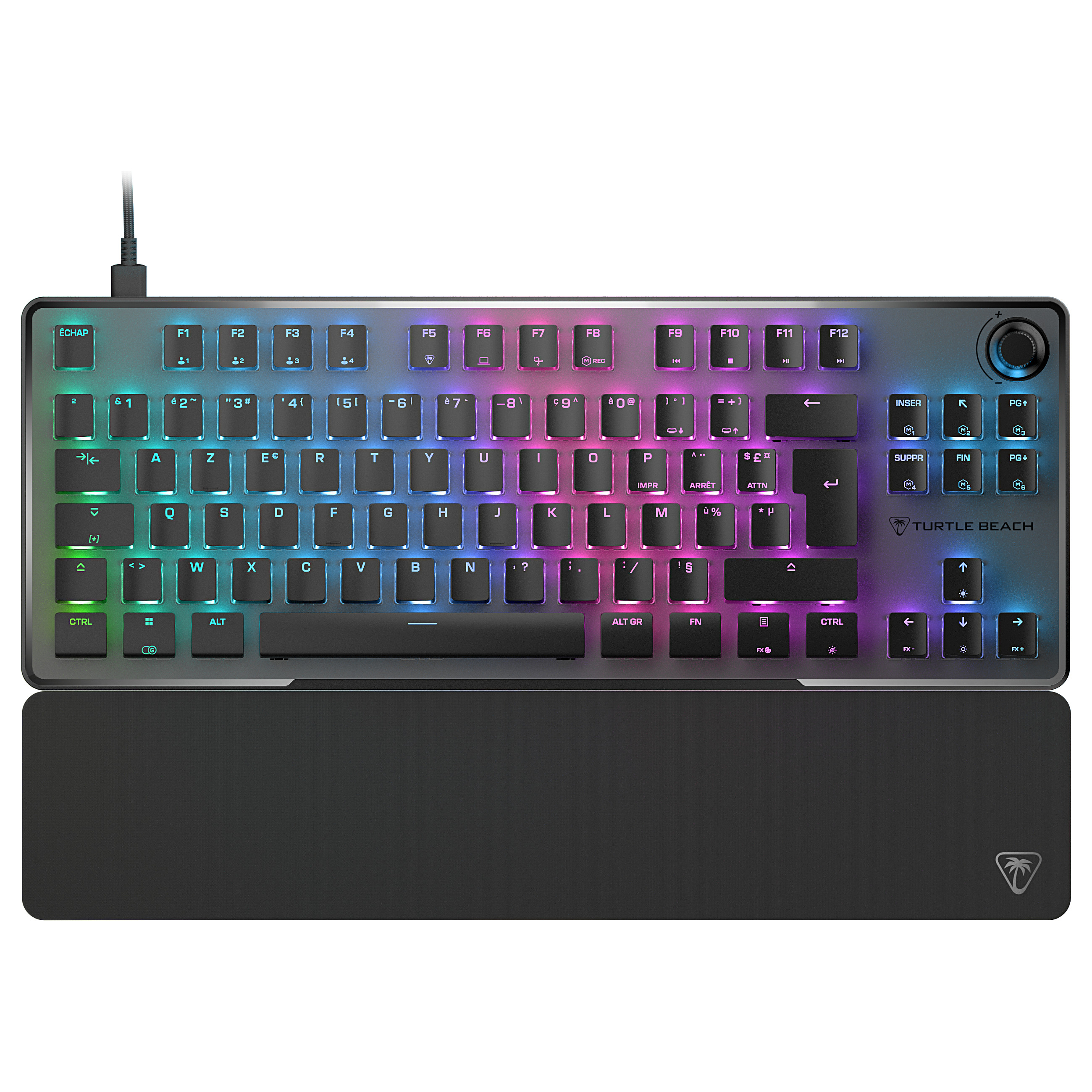 Tastierë Gaming Turtle Beach Vulcan II TKL Pro Wired / AZERTY - Zezë - 6