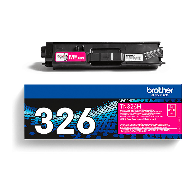Toner Brother TN-326M Magenta deri në 3.500 faqe sipas ISO 19798 - 3