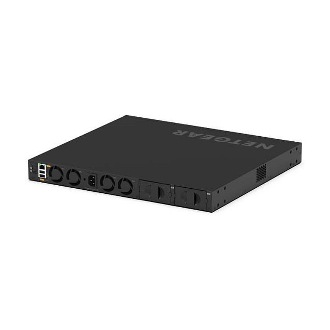 Switch NETGEAR M4350-24M4X4V (MSM4332), 24 porta 2.5G PoE++, 4 porta 10G Multi-Gigabit PoE++, 4 porta SFP28 25G, PoE 522W, Managed Layer 3, Rack 1U - Zezë - 4