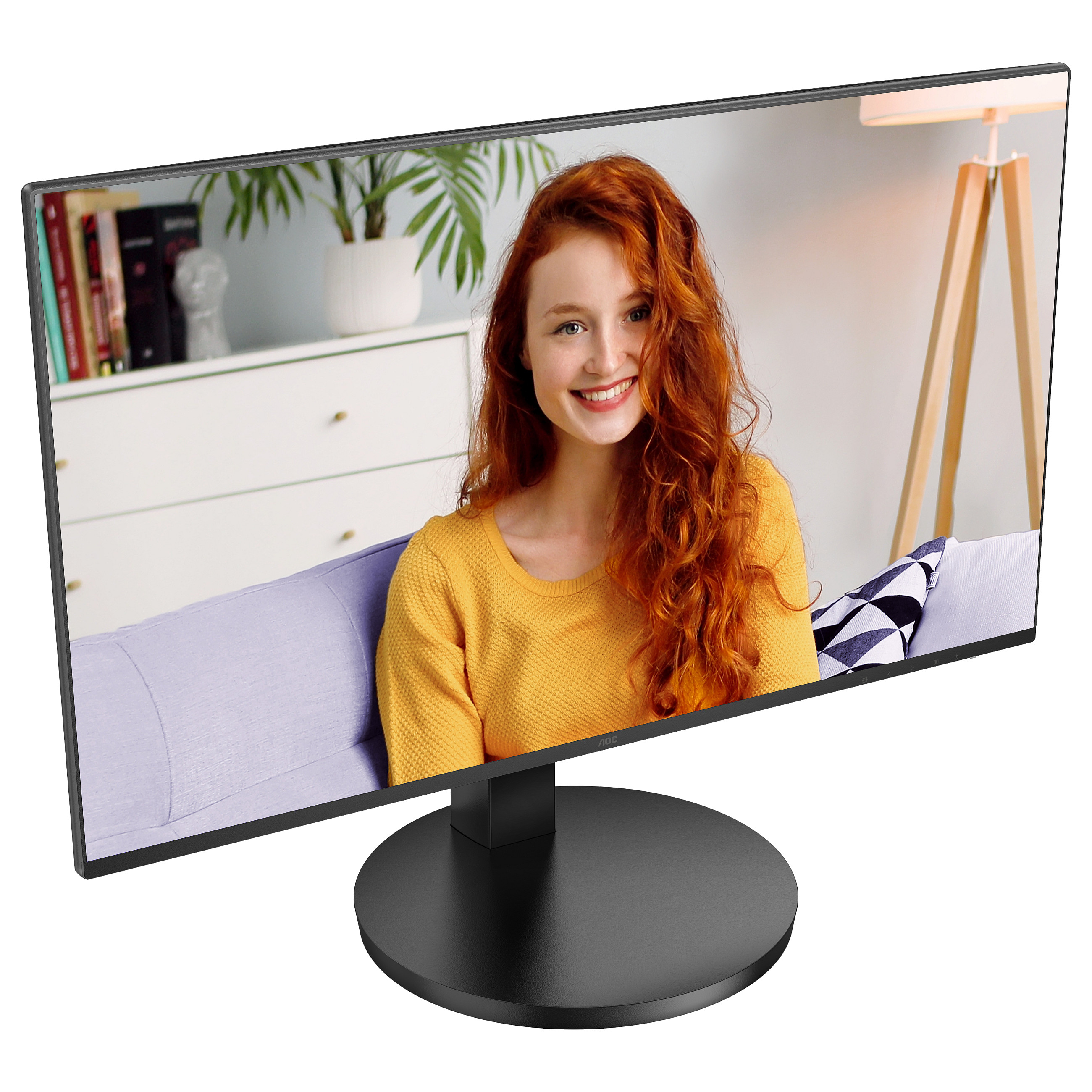 Monitor AOC Basic-line 24B3CF2 / 24" / 1920x1080 / 100Hz / 1ms / IPS / i zi - 5