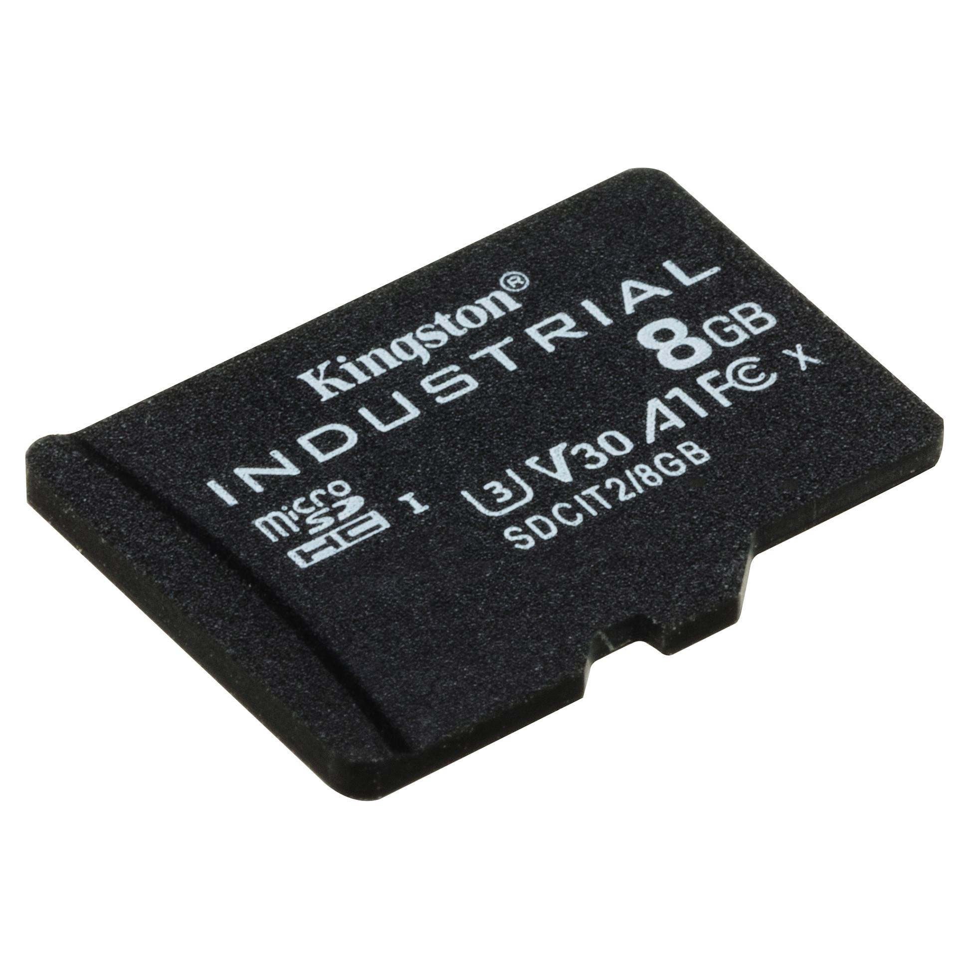 Kartë Memorie SD CARD 8GB Kingston Industrial MicroSDHC 100MB/s +Adapter - 4