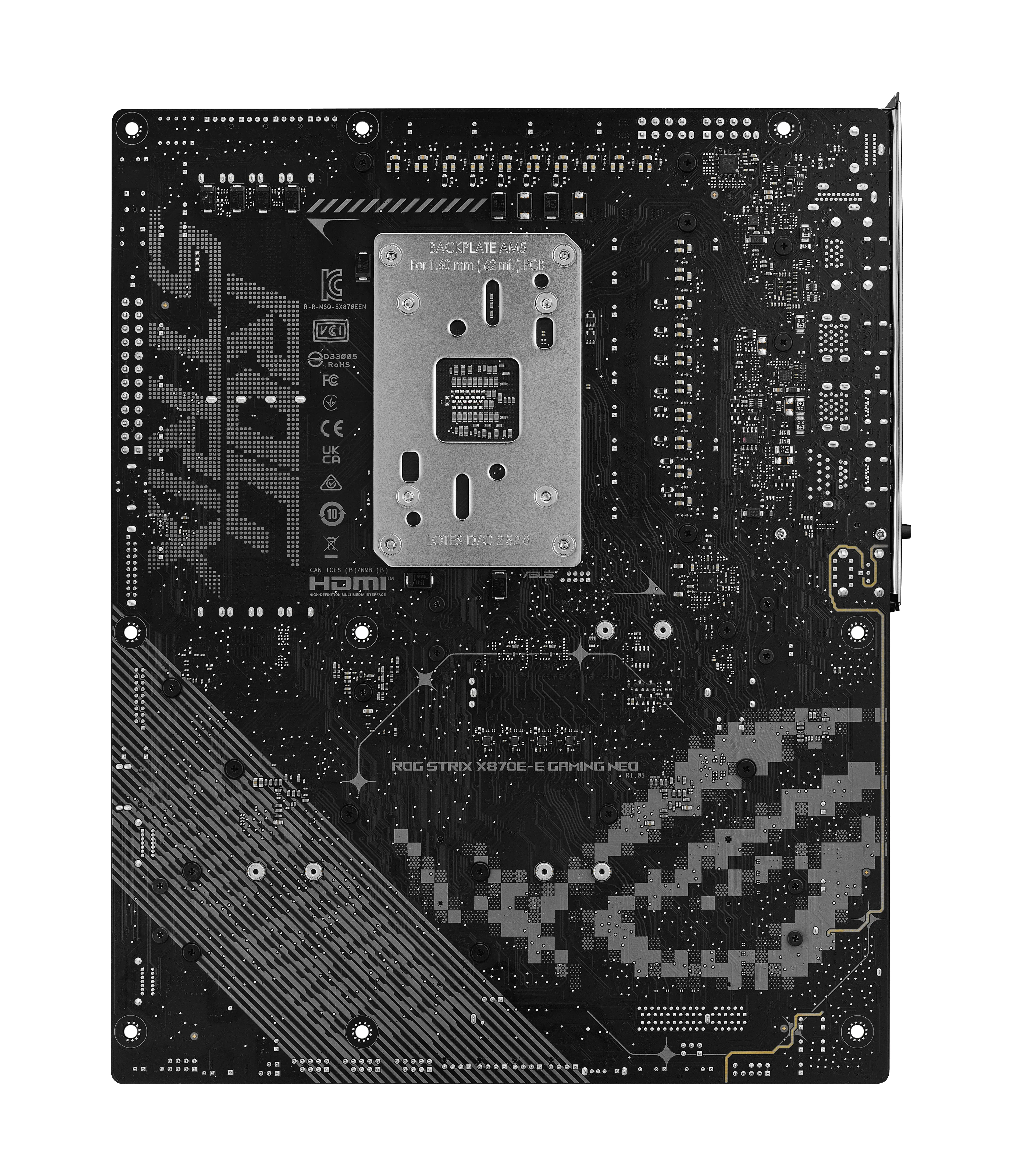 Pllakë Amë ASUS ROG STRIX X870E-E GAMING / AMD AM5 / X870E / DDR5 / ATX / Wi-Fi 7 / 5GbE LAN - 4