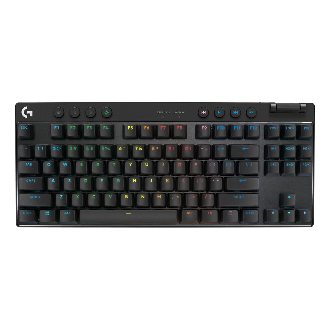Tastierë Gaming Logitech G PRO X TKL LIGHTSPEED / TKL / Mekanike / Tactile Switches / QWERTZ / Wireless & Bluetooth / USB - Zezë - 5