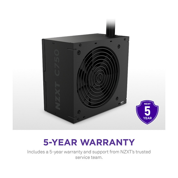 Furnizues Energjie NZXT C750 / 750W / ATX 3.1 / 80 PLUS Bronze - 9