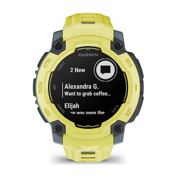 Orë e mençur sportive Garmin Instinct E / 45mm / 0.9" - Verdhë/Zezë - 10