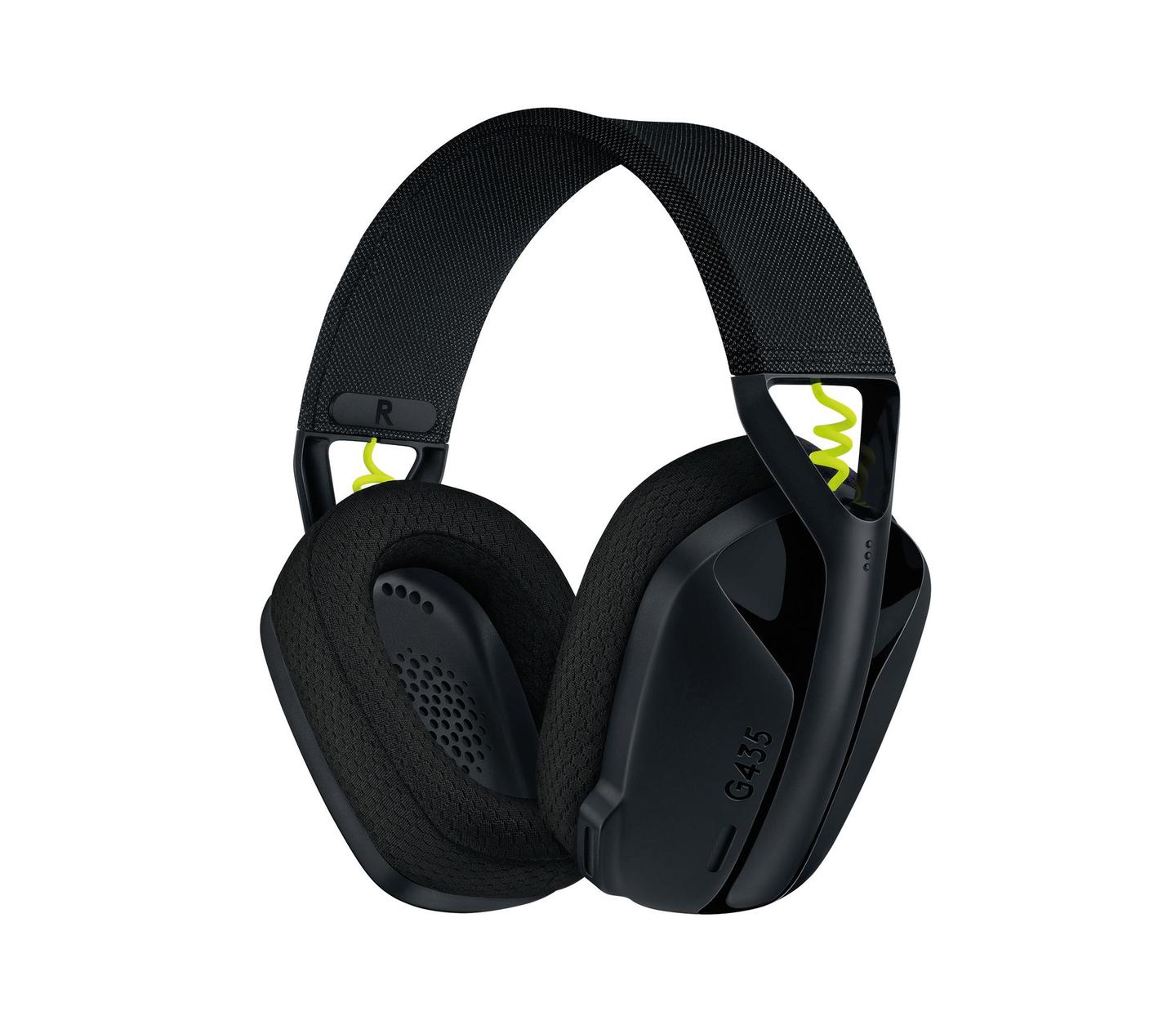 Kufje Gaming  Logitech G435 LIGHTSPEED, 40 mm, Bluetooth, 20–20000 Hz, 18 orë - Zezë - 1