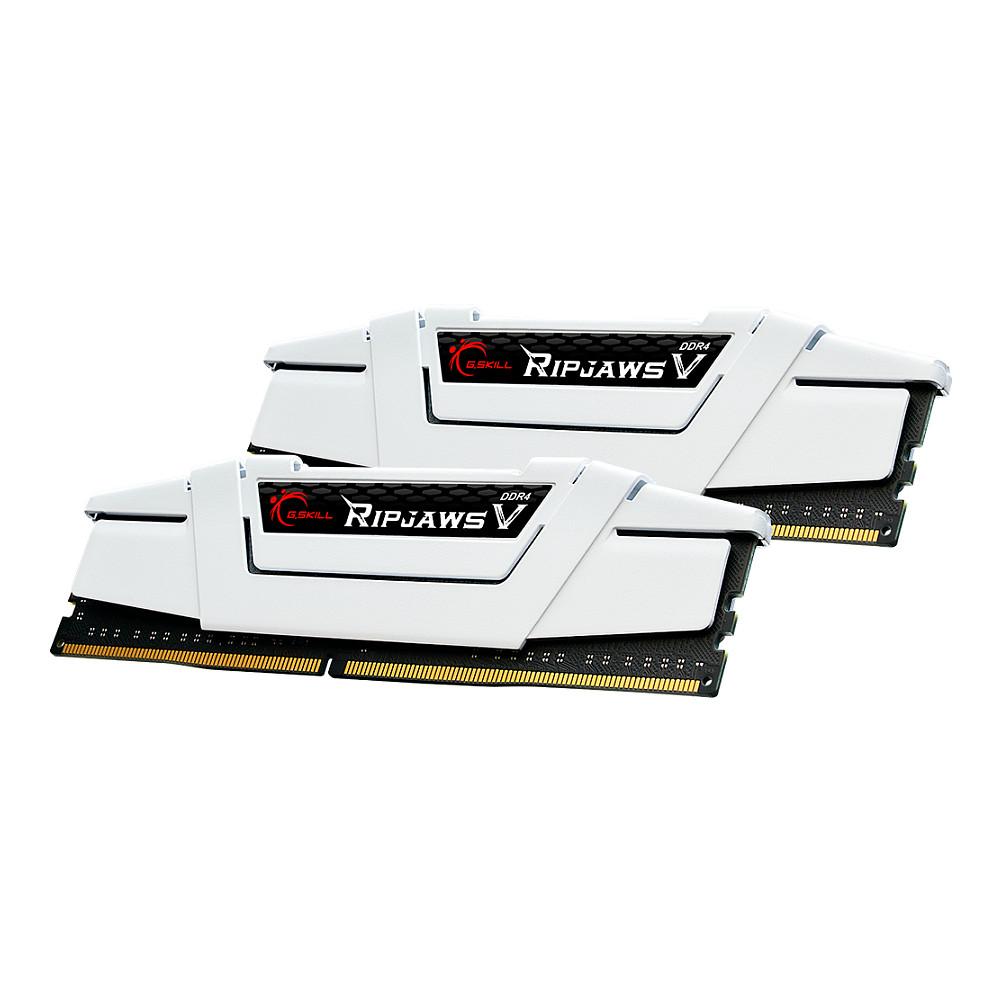 RAM Memorie DDR4 G.SKILL Ripjaws V, 32GB (2x16GB), DIMM, 3600MHz, CL18, Intel XMP 2.0 - Bardhë - 2