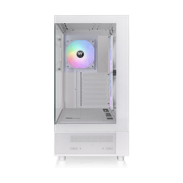Kasë PC Thermaltake View 270 Plus TG ARGB Snow / Midi Tower / ARGB / 3x 120mm Fan - Bardhë - 2