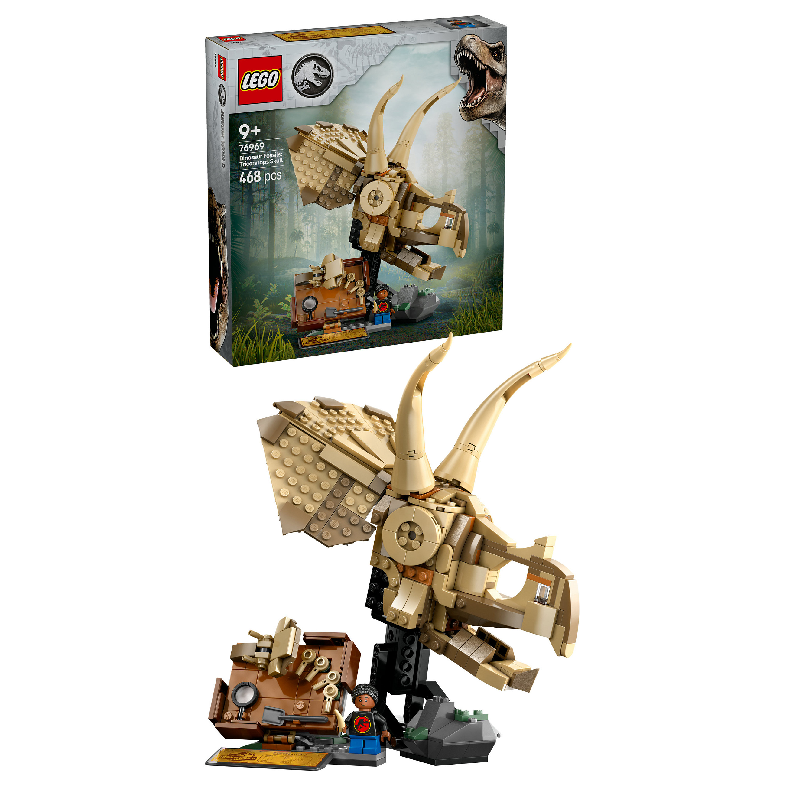 LEGO 76969 Jurassic World Dinosaurier-Fossilien: Triceratops - 3