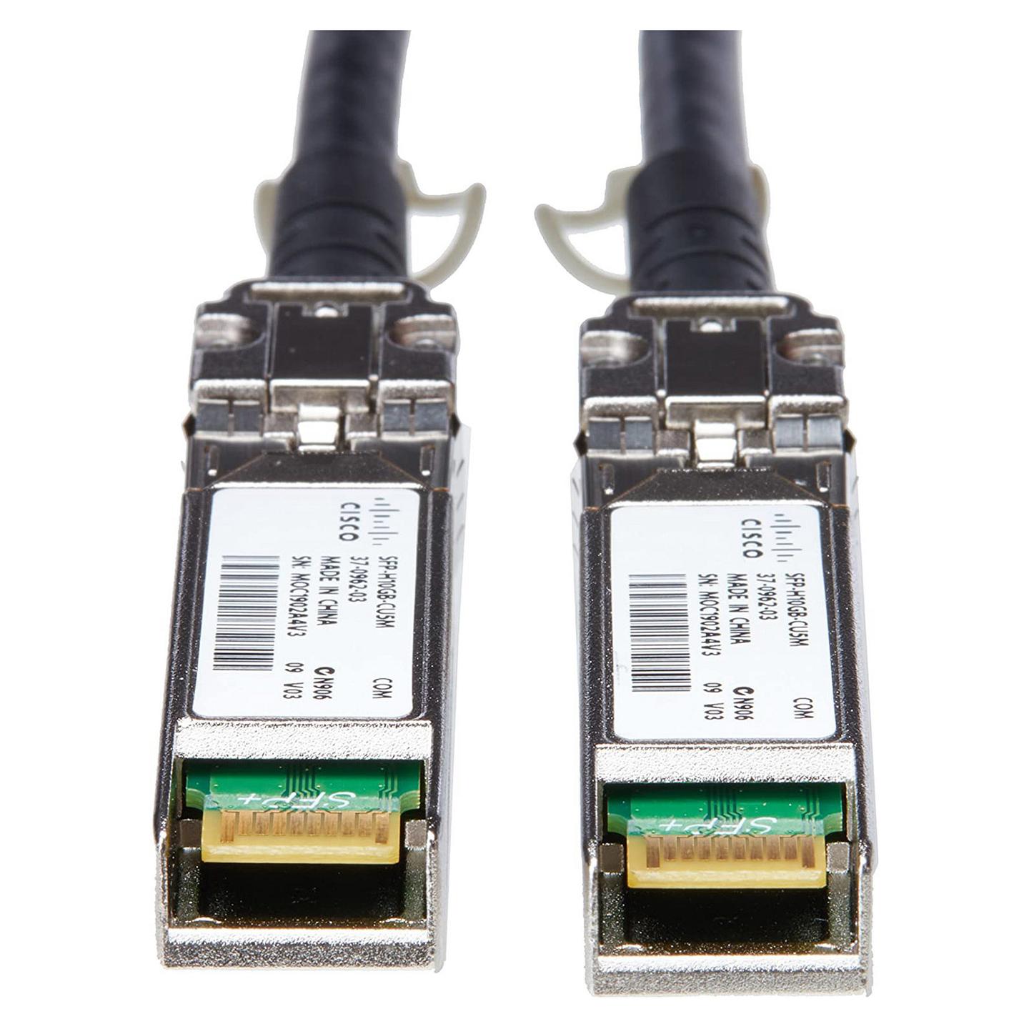 Kabllo Direct Attach Cisco SFP-H10GB-CU5M=, SFP+ në SFP+, 10Gbps, 5m - Zezë