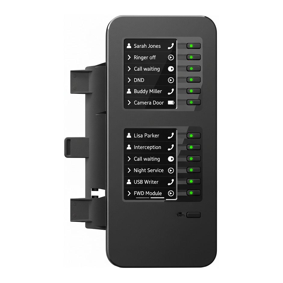 Modul Zgjerimi për Telefon VoIP Mitel OpenScape KM710, 12 Taste Funksionale, Ekran TFT-LCD, LED - Zezë