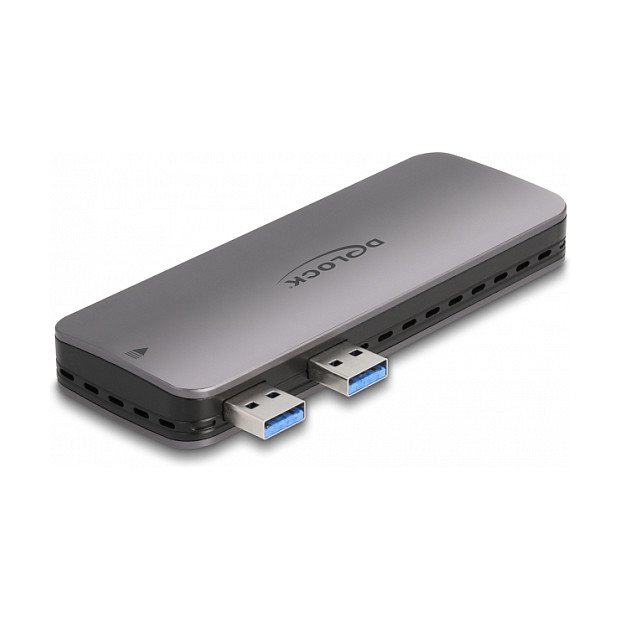 Këllëf për SSD DeLOCK 42013 / M.2 NVMe PCIe / USB 3.2 Gen 2 / 10Gbps / PS5 – Metal